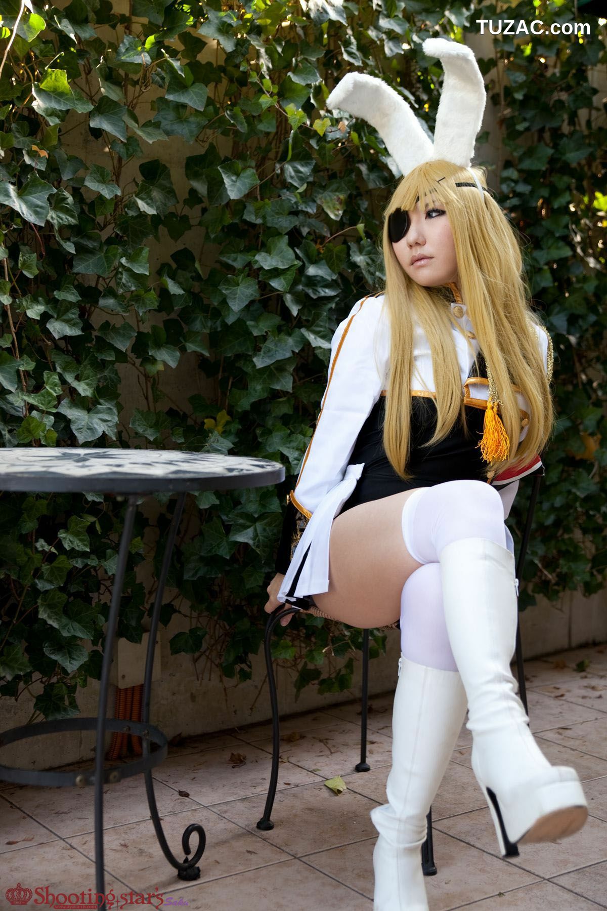 日本CosPlay_绫香 (Saku サク綾香) 《海猫鸣泣之时》谢丝塔45、00、410三姐妹 写真集