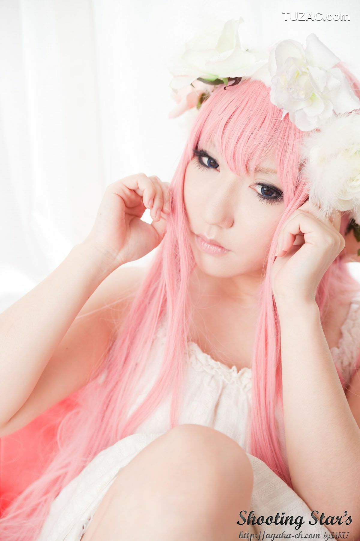 日本CosPlay_绫香 (Sakuサク) 《VOCALOID》 Megurine Luka 写真集[133P]