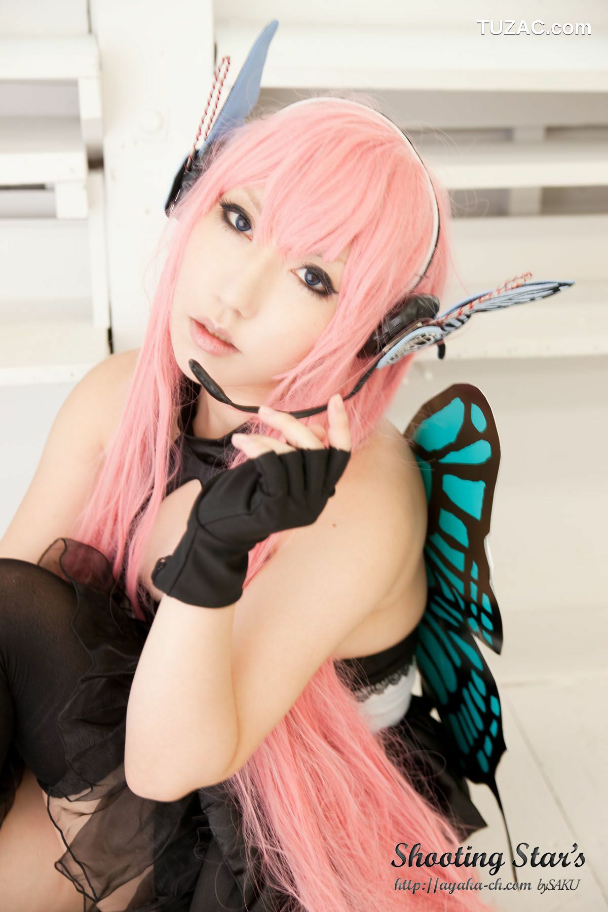 日本CosPlay_绫香 (Sakuサク) 《VOCALOID》 Megurine Luka 写真集[133P]