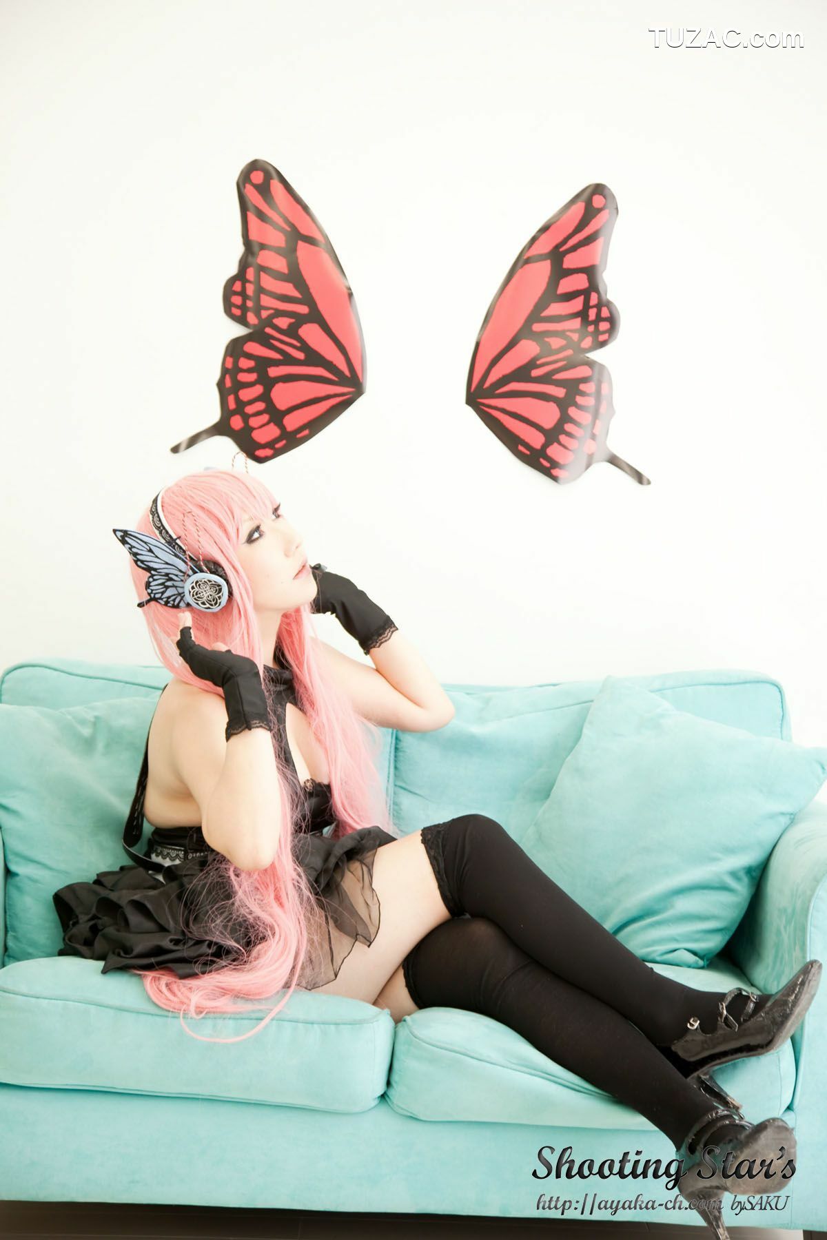 日本CosPlay_绫香 (Sakuサク) 《VOCALOID》 Megurine Luka 写真集[133P]