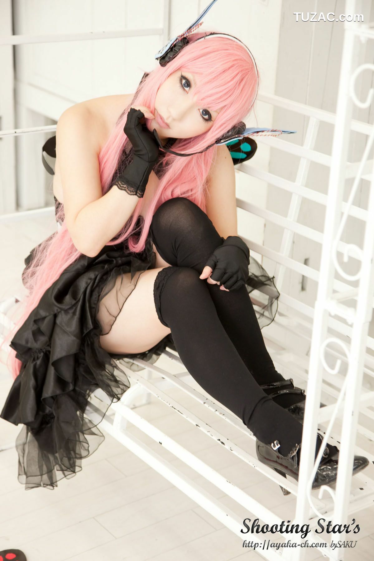 日本CosPlay_绫香 (Sakuサク) 《VOCALOID》 Megurine Luka 写真集[133P]