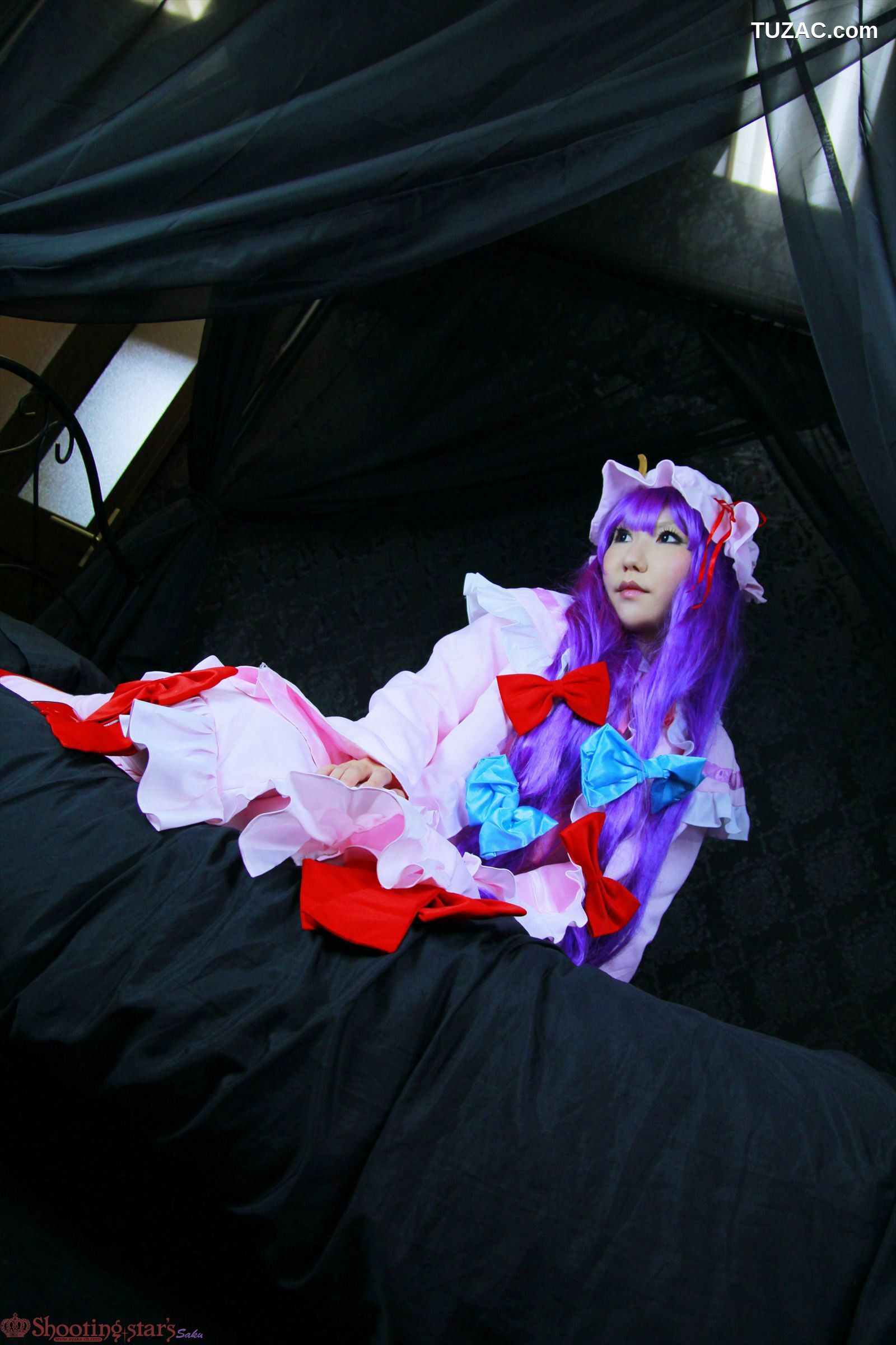 日本CosPlay_绫香サク (サク綾香 Saku Ayaka) 《東方Project》Patchouli Knowledge 写真集[100P]