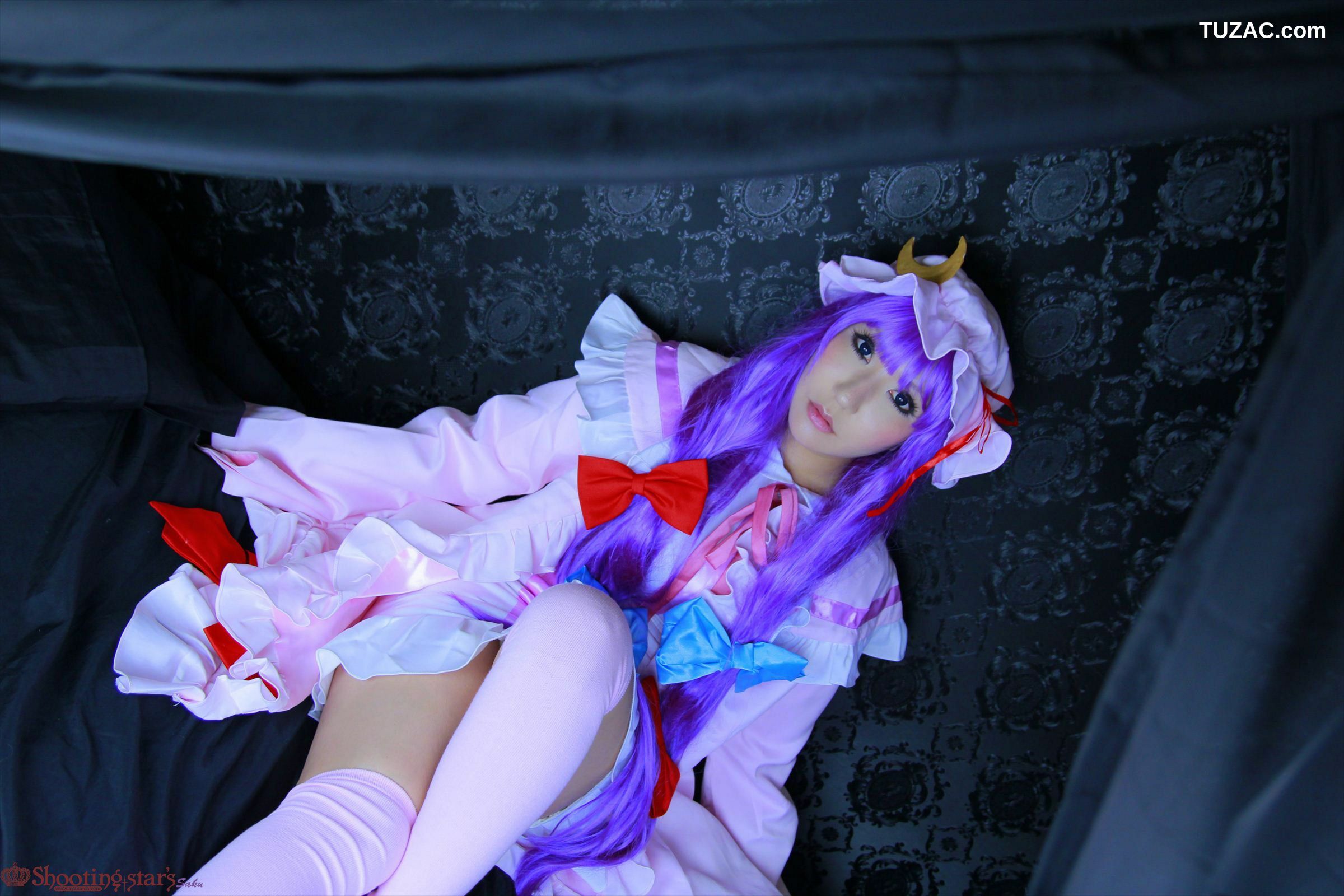 日本CosPlay_绫香サク (サク綾香 Saku Ayaka) 《東方Project》Patchouli Knowledge 写真集[100P]