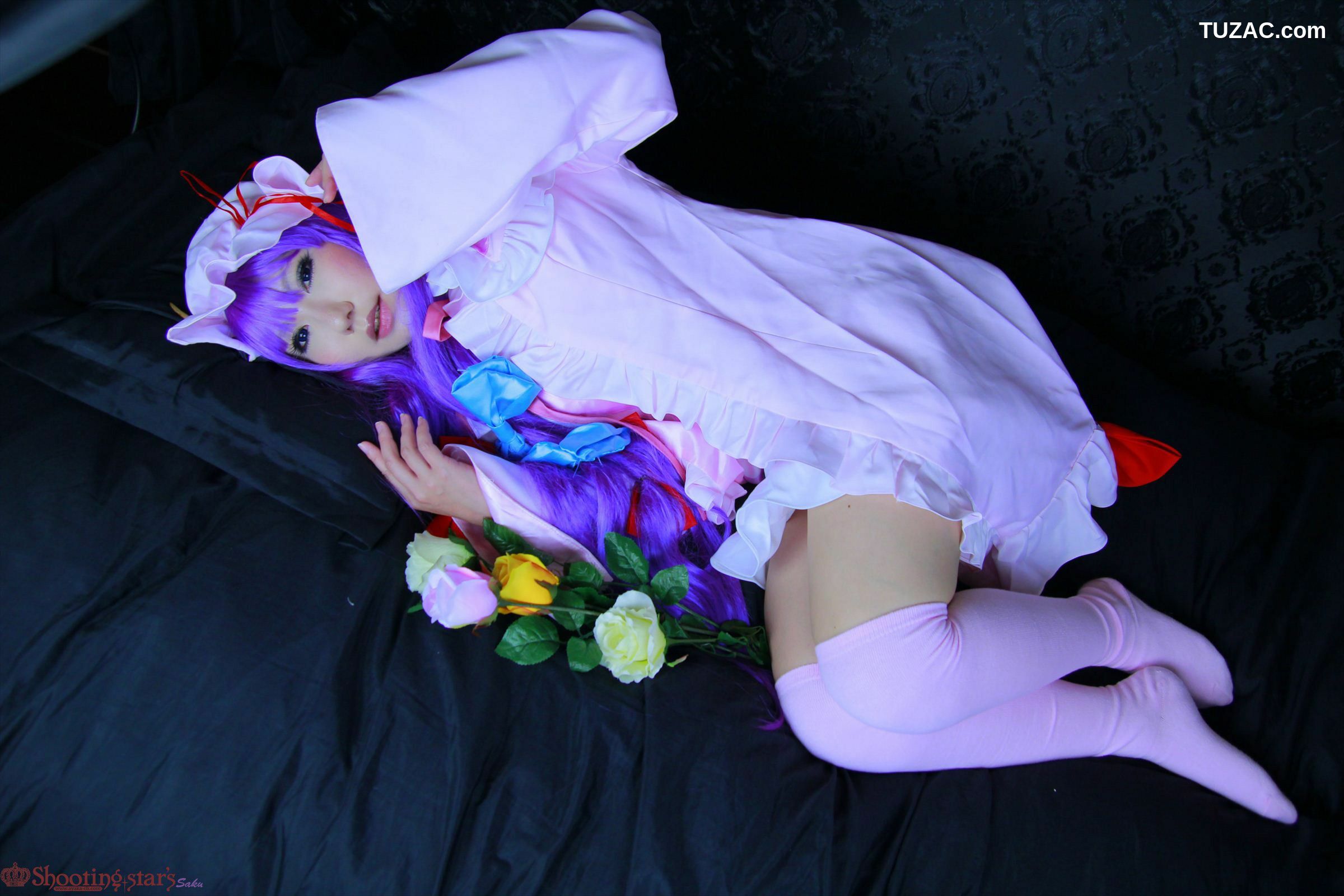 日本CosPlay_绫香サク (サク綾香 Saku Ayaka) 《東方Project》Patchouli Knowledge 写真集[100P]