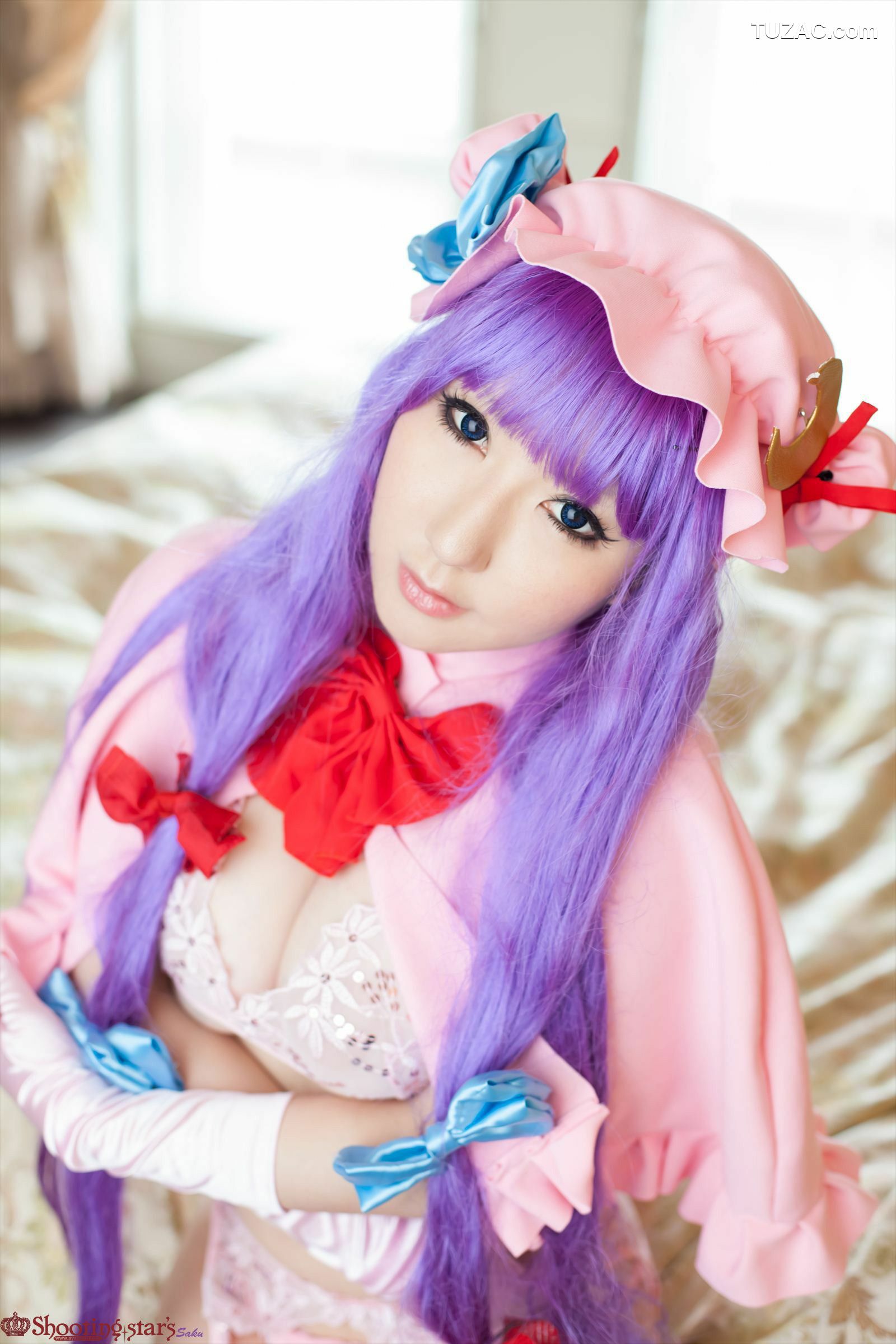 日本CosPlay_绫香サク (サク綾香 Saku Ayaka) 《東方Project》Patchouli Knowledge 写真集[100P]