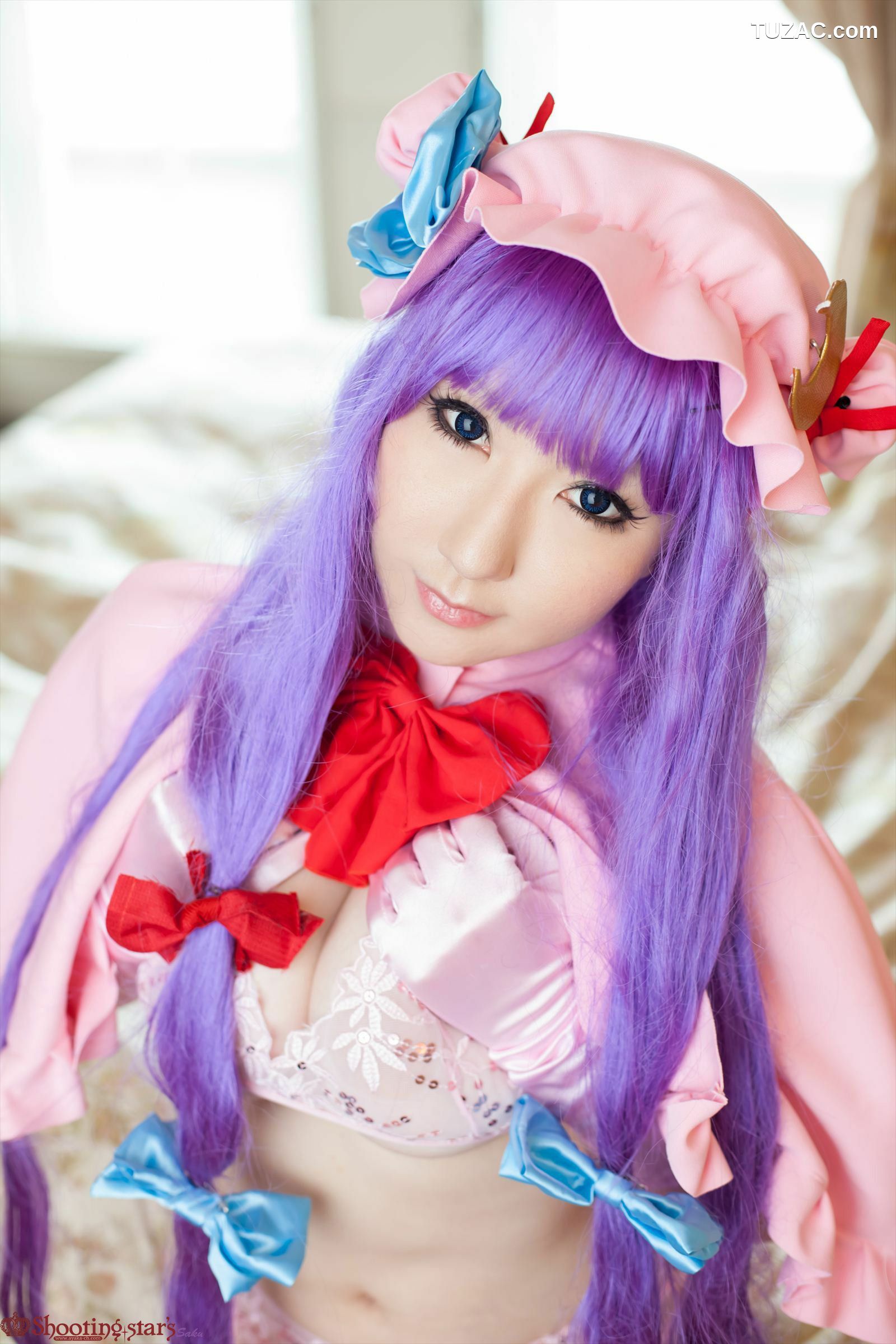 日本CosPlay_绫香サク (サク綾香 Saku Ayaka) 《東方Project》Patchouli Knowledge 写真集[100P]