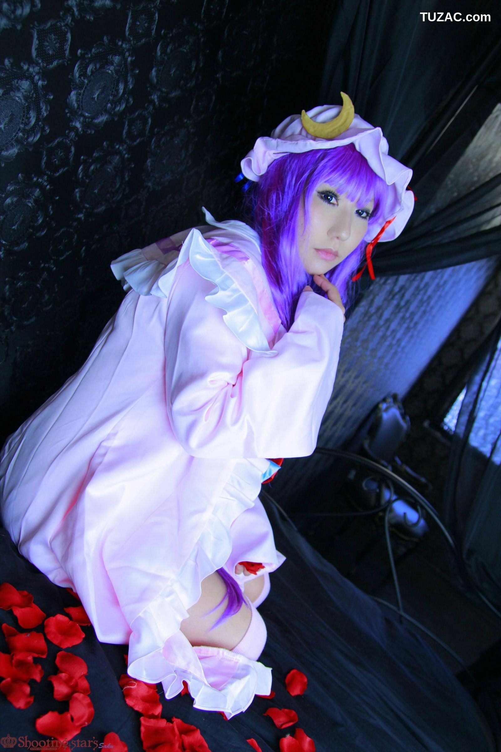 日本CosPlay_绫香サク (サク綾香 Saku Ayaka) 《東方Project》Patchouli Knowledge 写真集[100P]