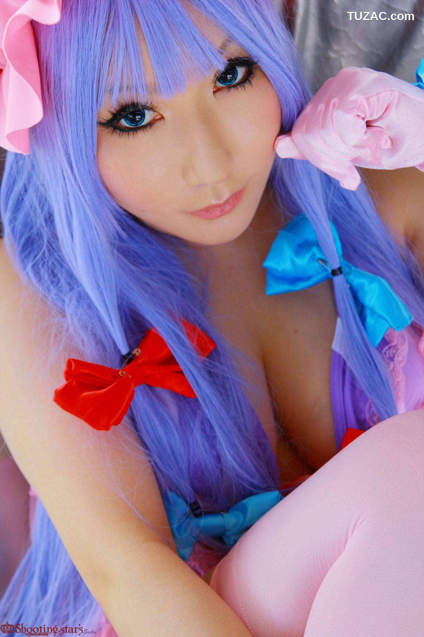 日本CosPlay_绫香サク (サク綾香 Saku Ayaka) 《東方Project》Patchouli Knowledge 写真集[100P]