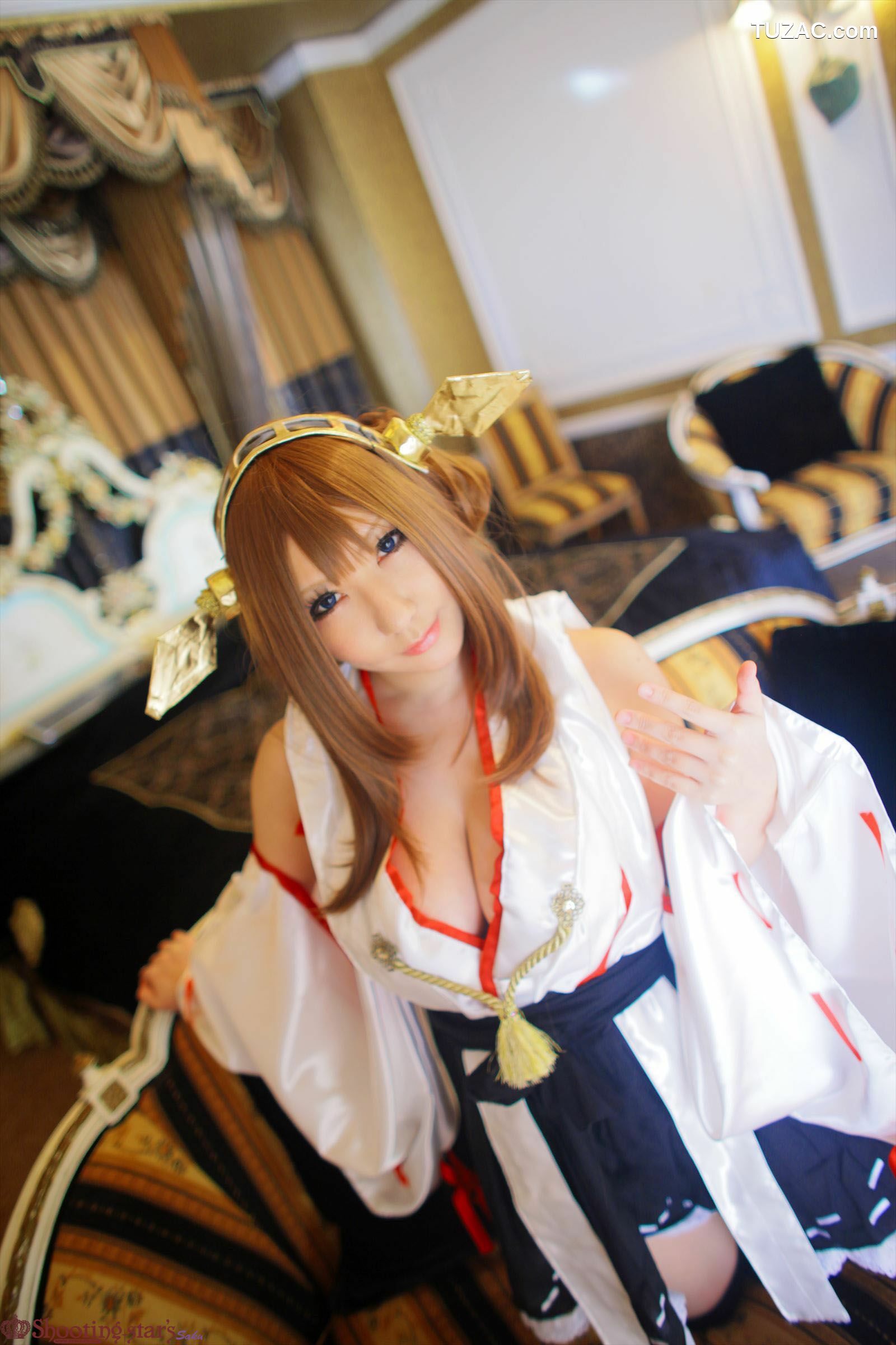 日本CosPlay_绫香サク (サク綾香 Saku Ayaka)《艦隊これくしょん》Kongou(金剛) 第三部 写真集