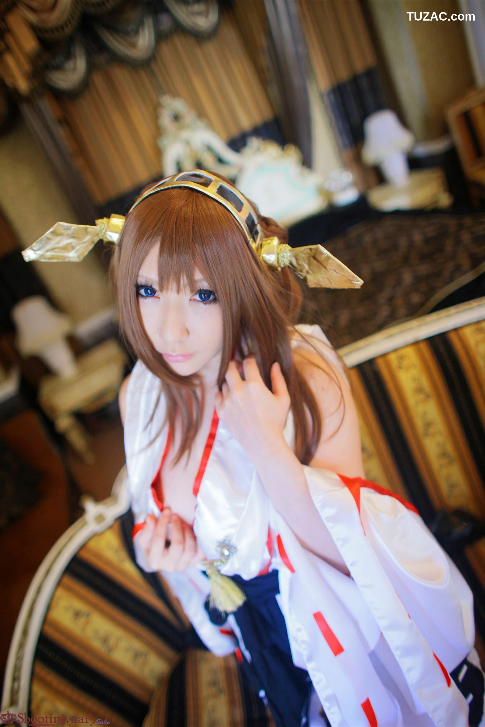 日本CosPlay_绫香サク (サク綾香 Saku Ayaka)《艦隊これくしょん》Kongou(金剛) 第三部 写真集