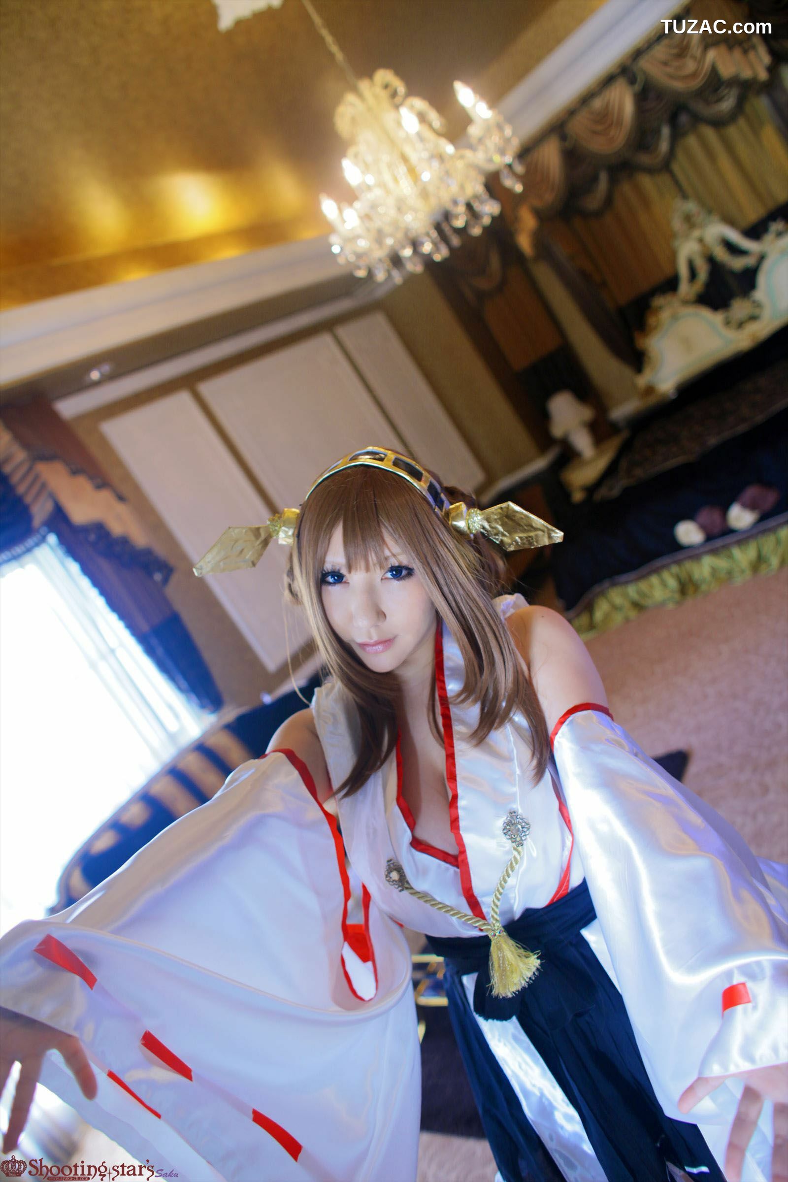 日本CosPlay_绫香サク (サク綾香 Saku Ayaka)《艦隊これくしょん》Kongou(金剛) 第三部 写真集