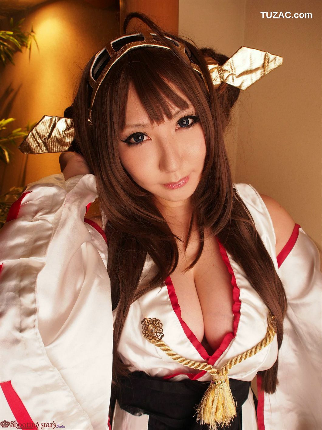 日本CosPlay_绫香サク (サク綾香 Saku Ayaka)《艦隊これくしょん》Kongou(金剛) 第三部 写真集