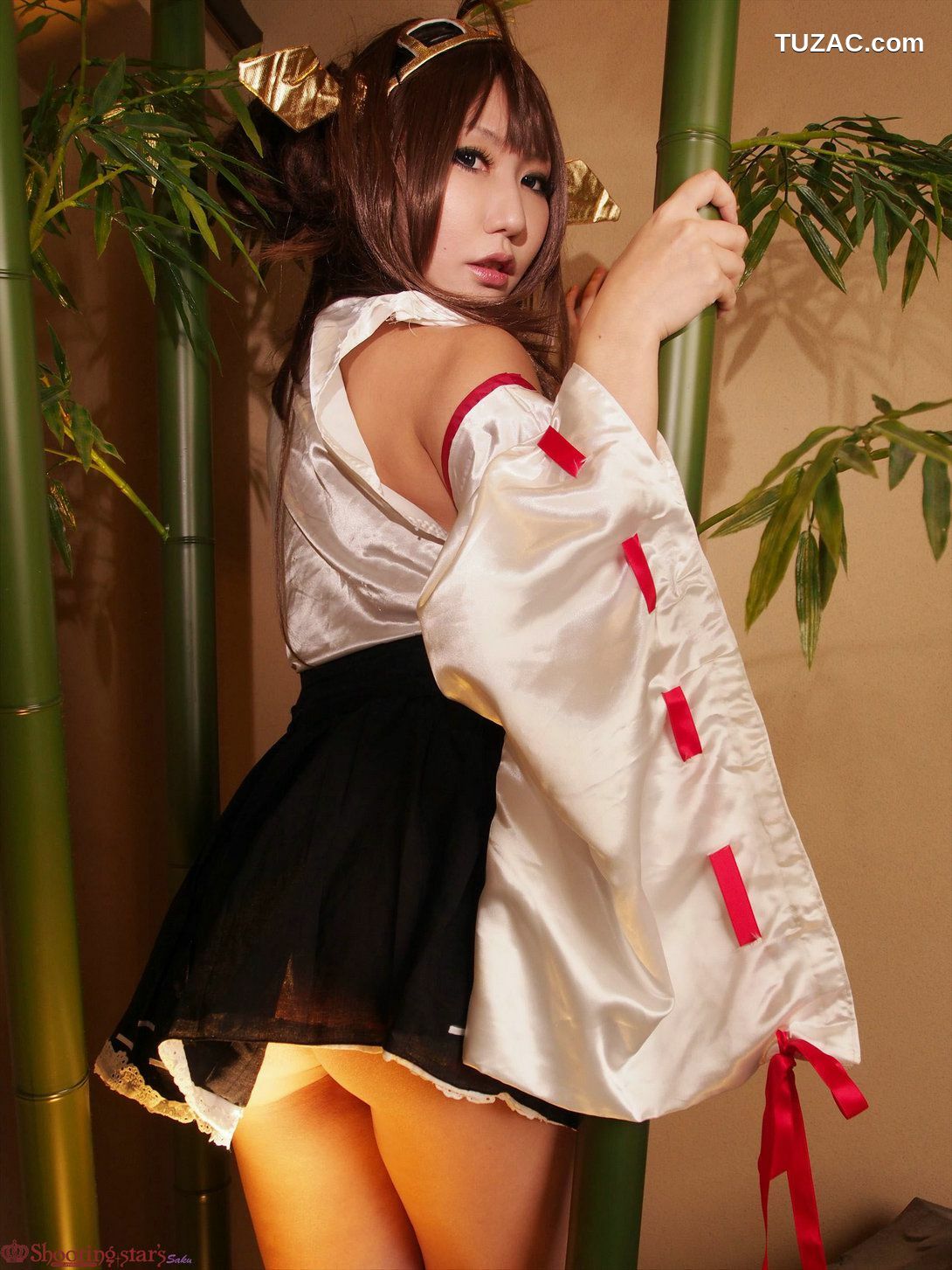 日本CosPlay_绫香サク (サク綾香 Saku Ayaka)《艦隊これくしょん》Kongou(金剛) 第三部 写真集