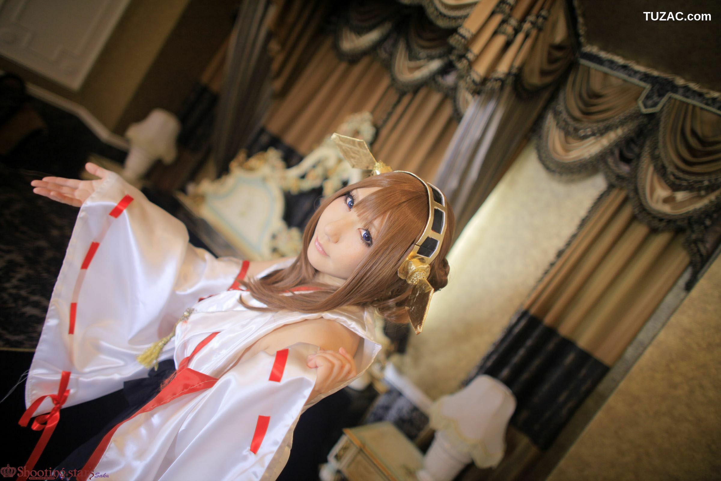 日本CosPlay_绫香サク (サク綾香 Saku Ayaka)《艦隊これくしょん》Kongou(金剛) 第三部 写真集