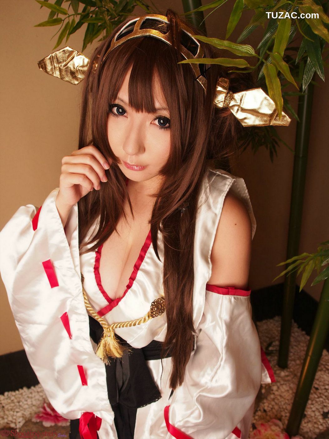 日本CosPlay_绫香サク (サク綾香 Saku Ayaka)《艦隊これくしょん》Kongou(金剛) 第三部 写真集