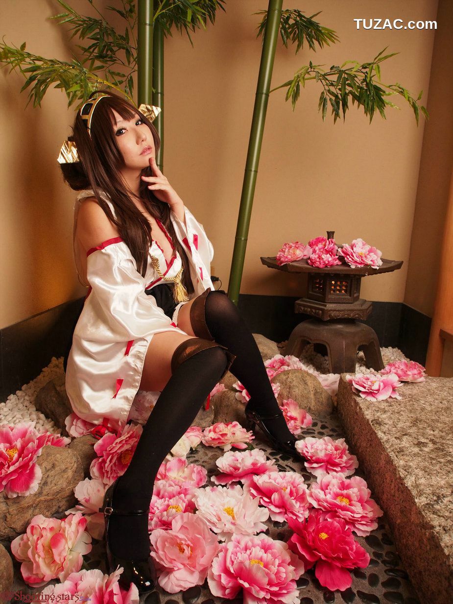 日本CosPlay_绫香サク (サク綾香 Saku Ayaka)《艦隊これくしょん》Kongou(金剛) 第三部 写真集