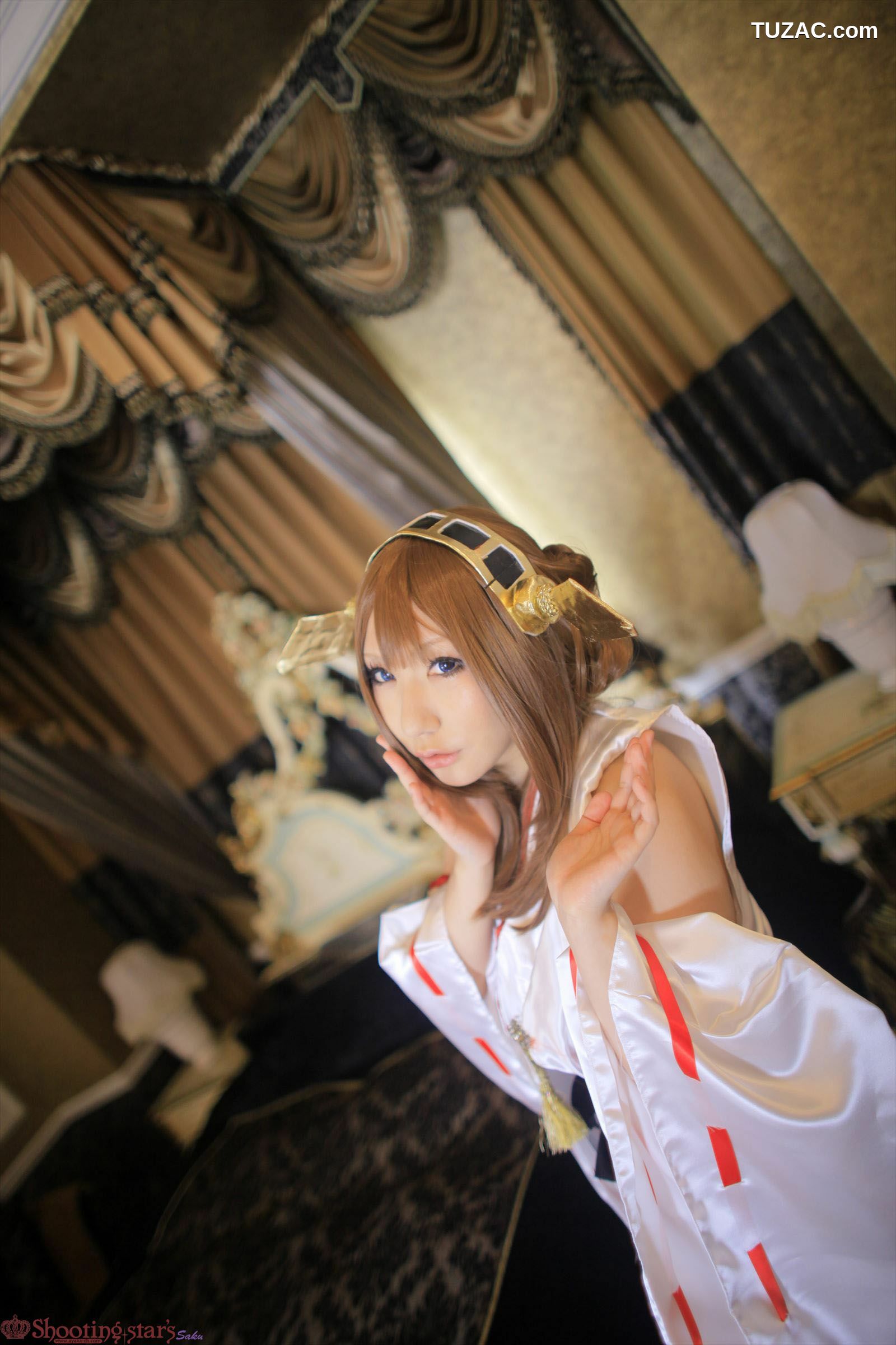 日本CosPlay_绫香サク (サク綾香 Saku Ayaka)《艦隊これくしょん》Kongou(金剛) 第三部 写真集