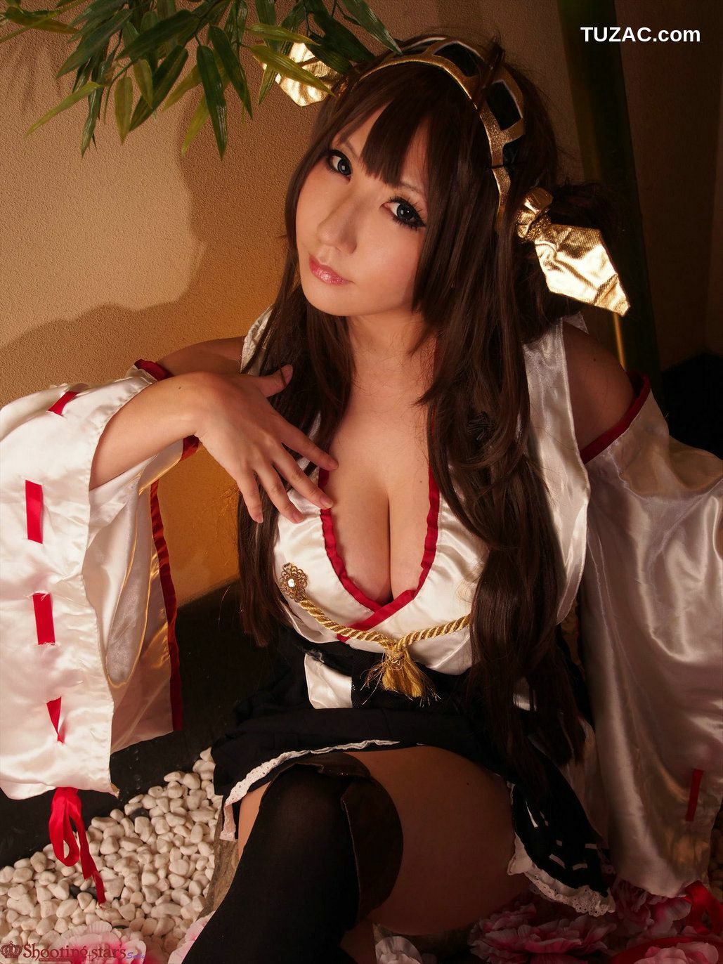 日本CosPlay_绫香サク (サク綾香 Saku Ayaka)《艦隊これくしょん》Kongou(金剛) 第三部 写真集