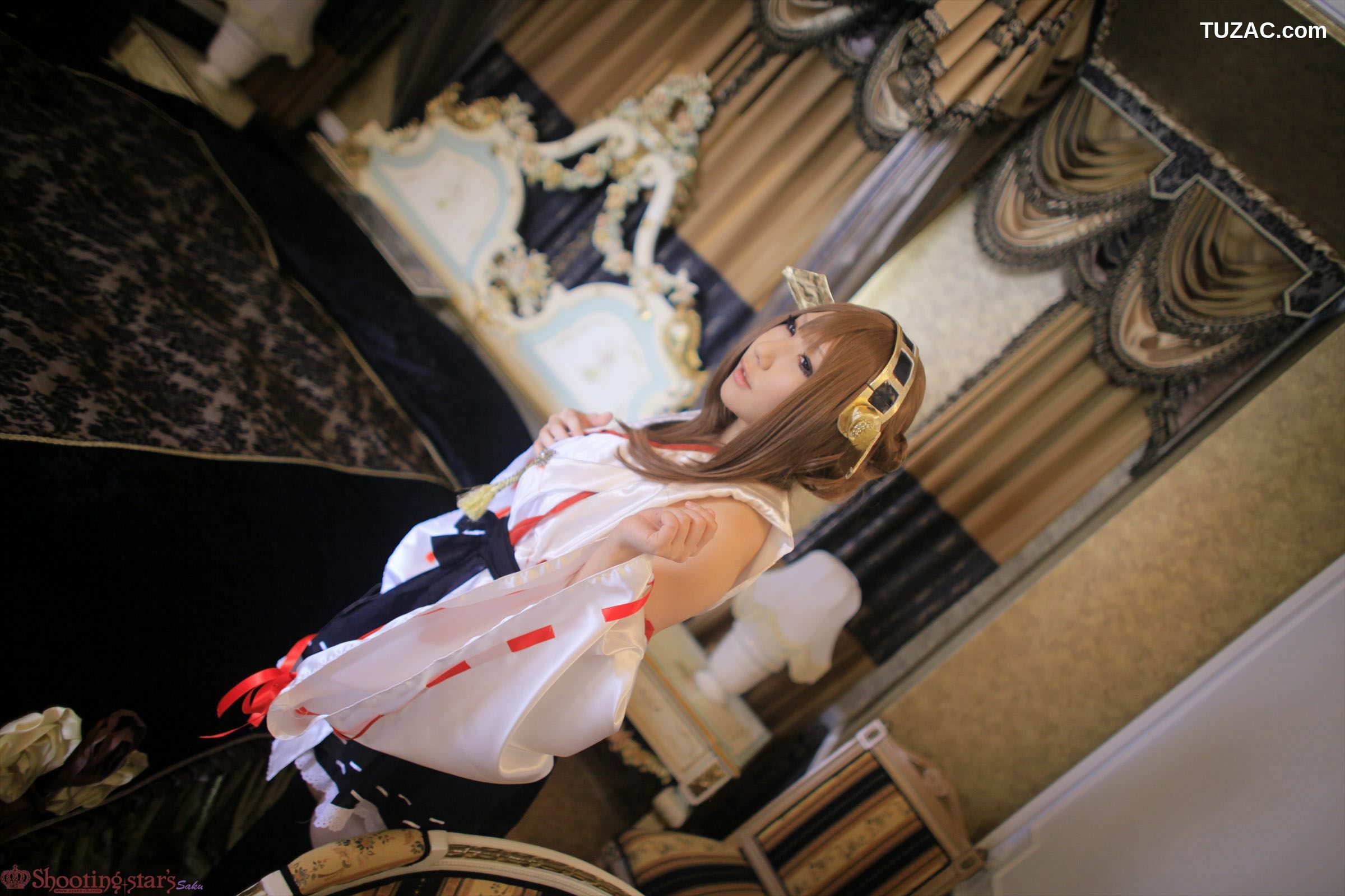 日本CosPlay_绫香サク (サク綾香 Saku Ayaka)《艦隊これくしょん》Kongou(金剛) 第三部 写真集