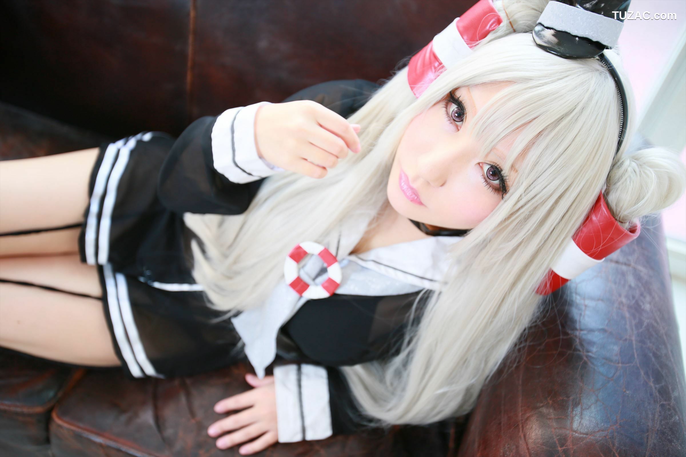 日本CosPlay_绫香サク (サク綾香 Saku Ayaka)《艦隊これくしょん》島風+天津風+伊19 写真集[106P]