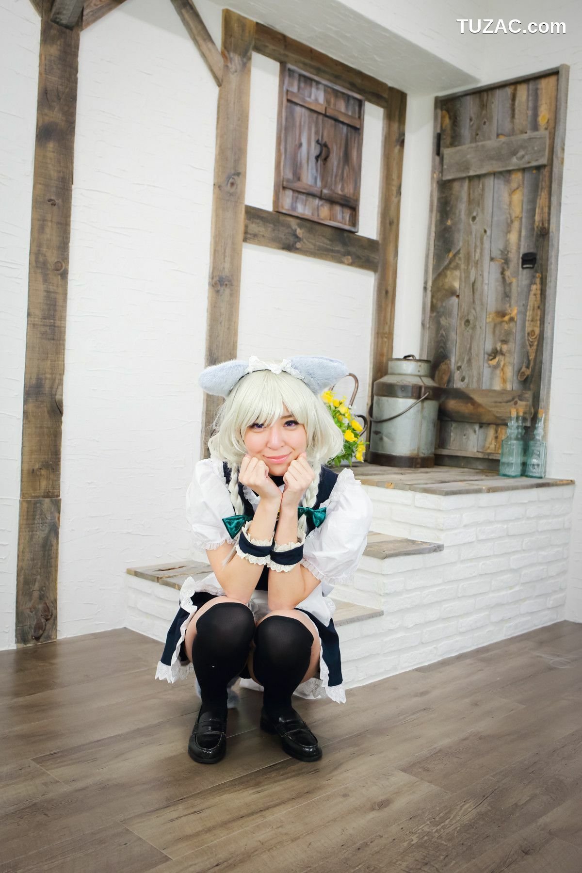日本CosPlay_羽川るな 《東方月時計～ルナ·ダイアル》Izayoi Sakuya 写真集