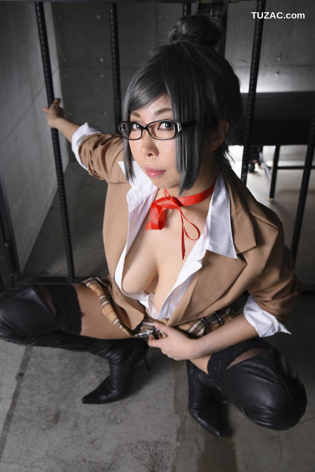 日本CosPlay_芦屋のりこ 《監獄学園》Shiraki Meiko(白木芽衣子) 写真集[100P]