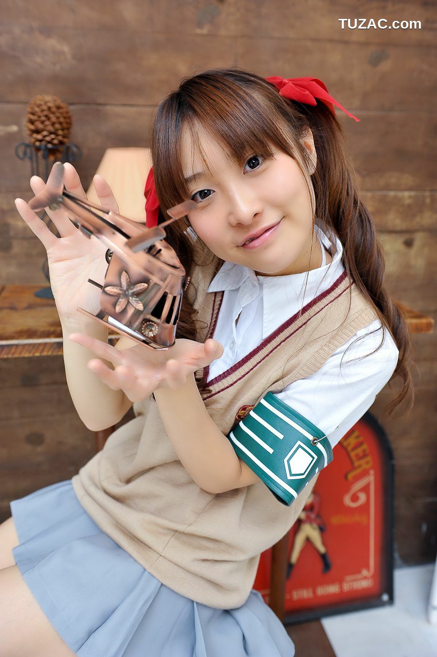 日本CosPlay_花兎まにゅManyu Hanausagi《とある科学の超電磁砲》御坂美琴 写真集