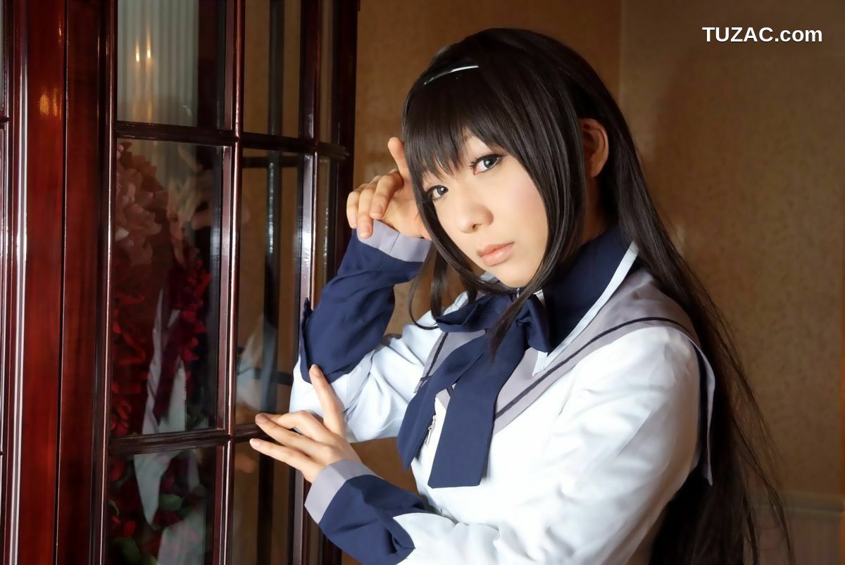 日本CosPlay_華群みさき(Hanamura Misaki) 《魔法少女まどか☆マギカ》Akemi Homura(暁美ほむら)  写真集[100P]