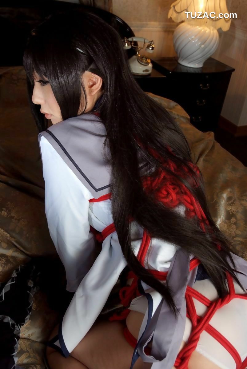 日本CosPlay_華群みさき(Hanamura Misaki) 《魔法少女まどか☆マギカ》Akemi Homura(暁美ほむら)  写真集[100P]