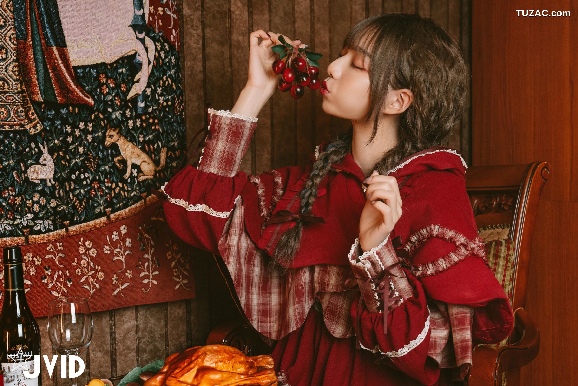 JVID-啾啾-啾啾の奇妙な冒険-小紅帽小公主-No.604
