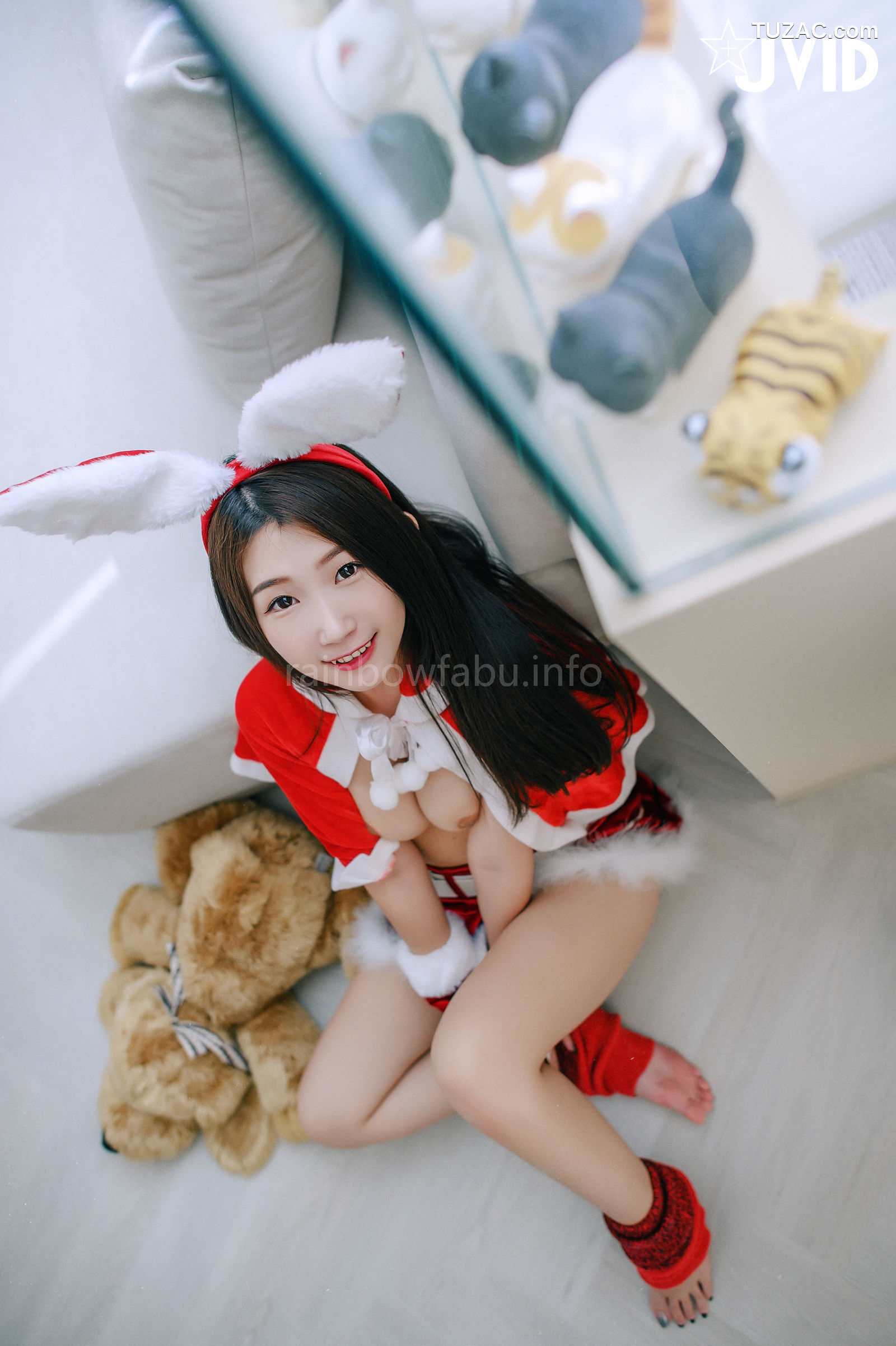JVID-肉包Mini-邻家の美乳少女来送圣诞礼物-2022.12.24