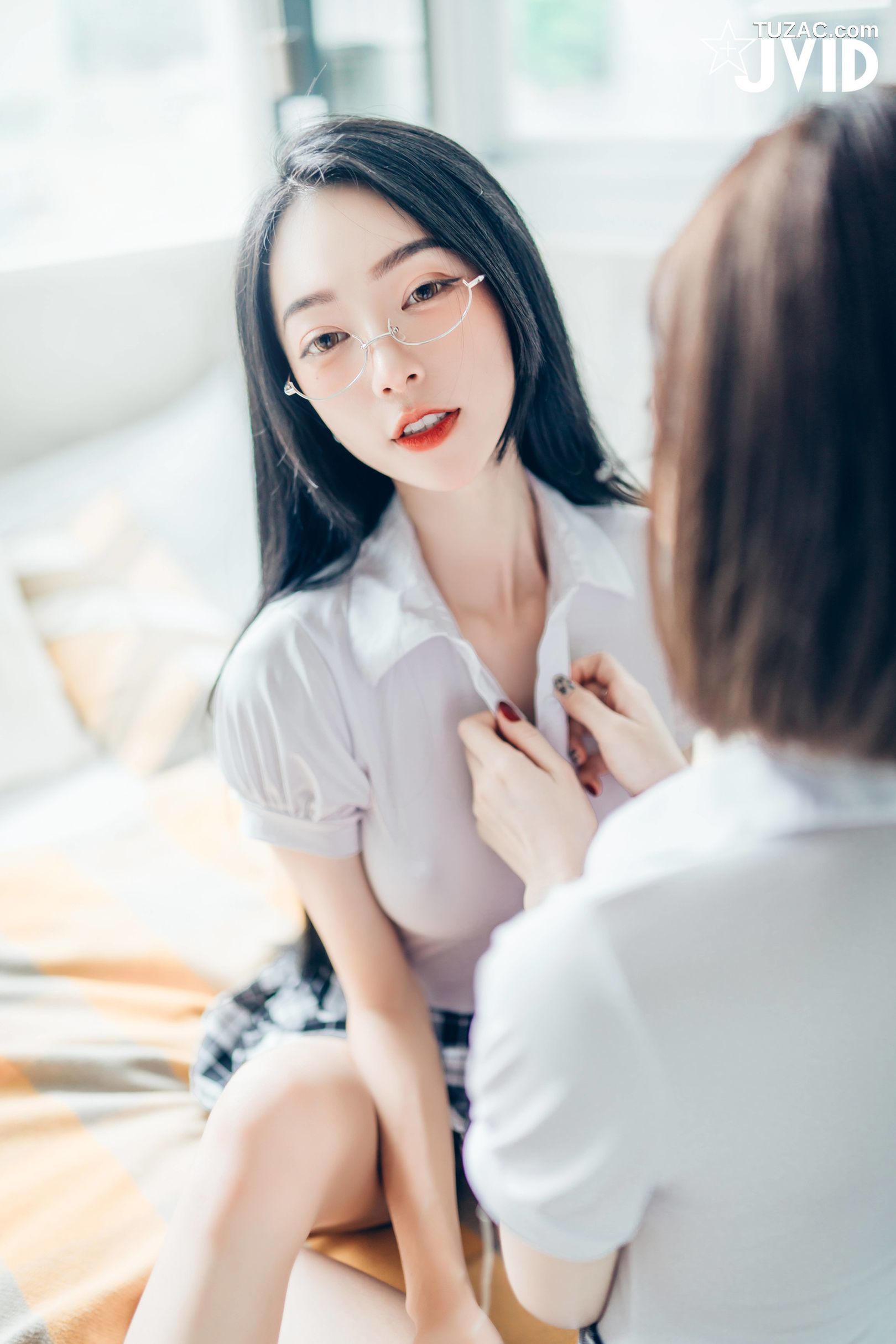 JVID-飄飄-啾啾-女神姐妹情人节-Celebrate-Valentines-Day-With-Goddess-Sisters-2022.02.14