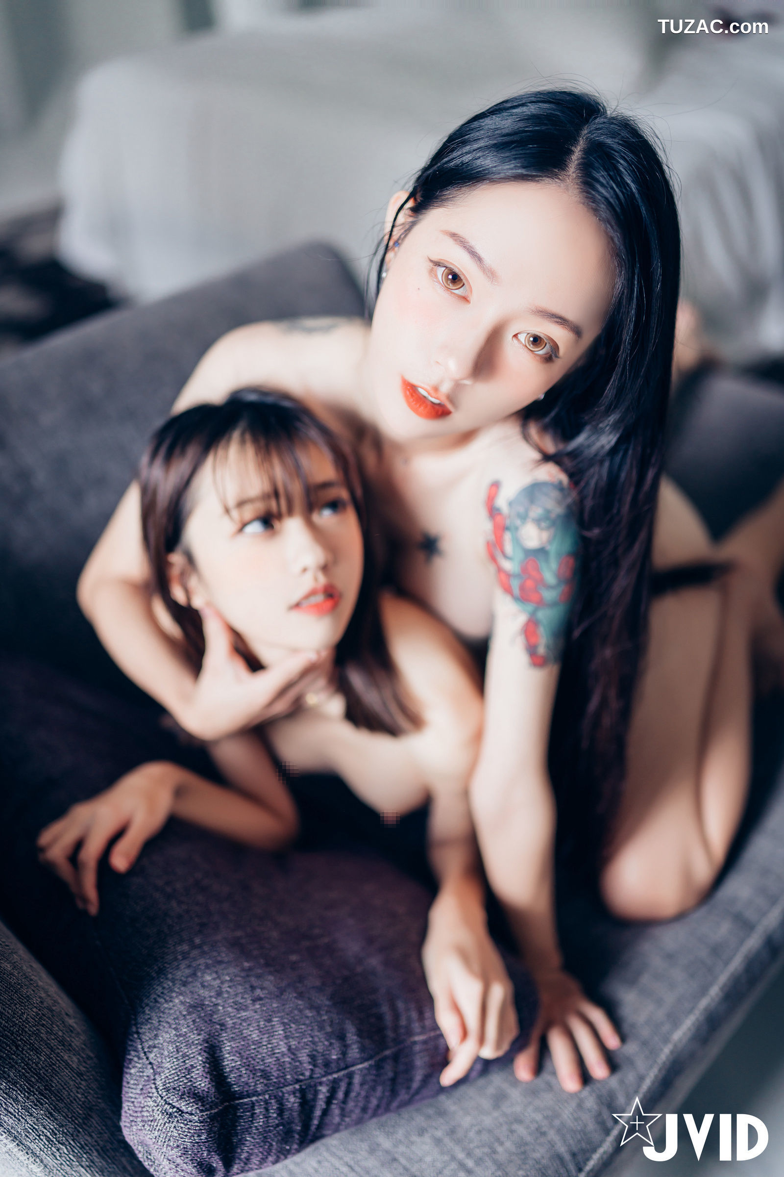 JVID-飘飘-妍妍-巨乳圣诞女神与她的麋鹿宠物-2019.11.06