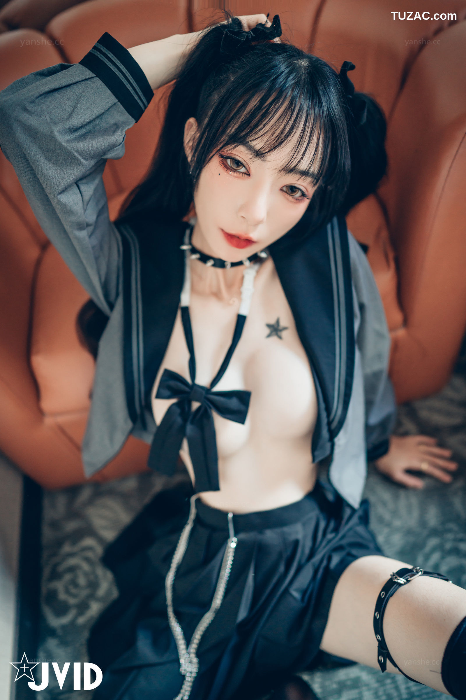 JVID-飘飘-色色妄想系列-校花也是大姐頭-2022.11.27