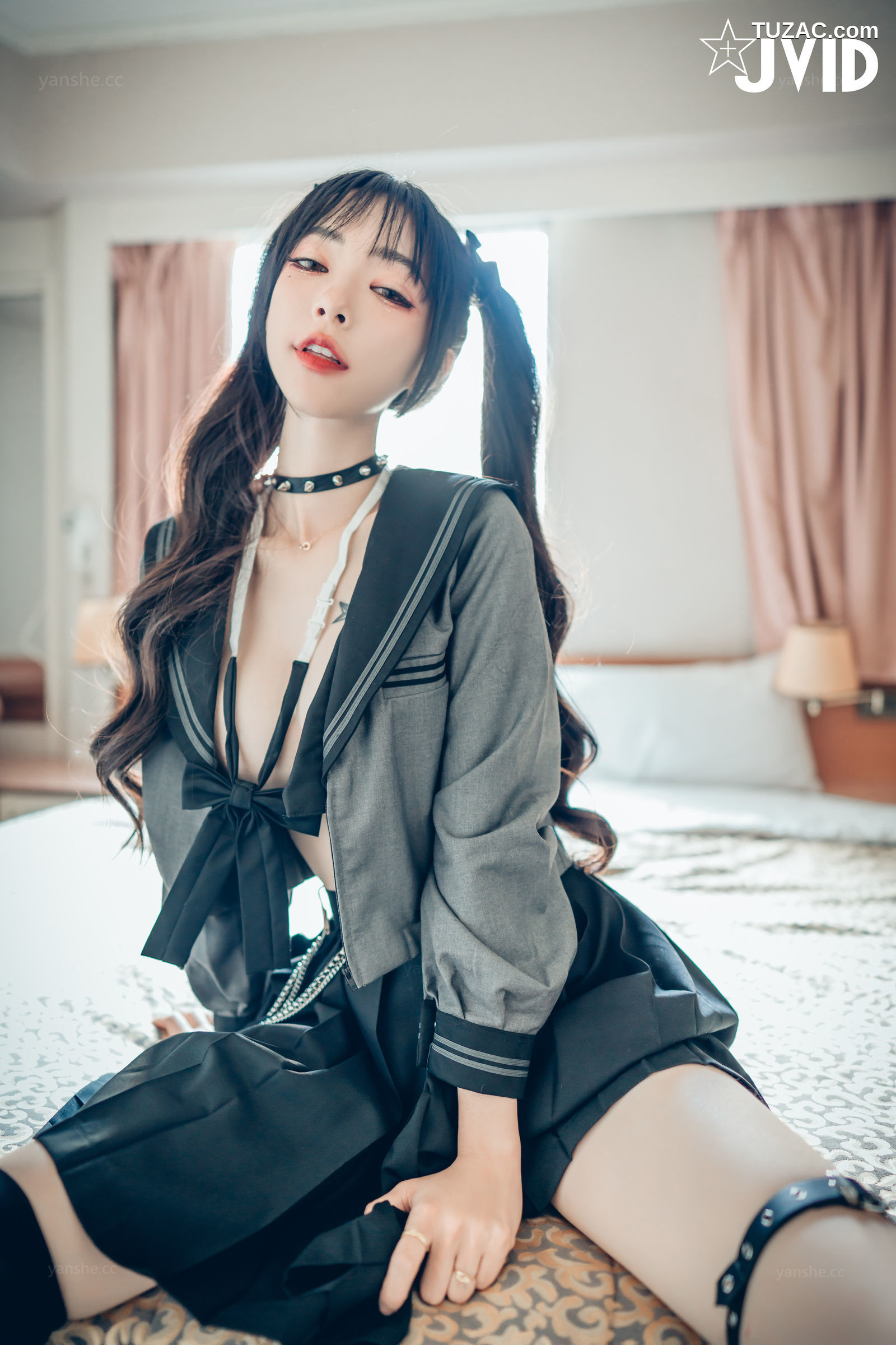 JVID-飘飘-色色妄想系列-校花也是大姐頭-2022.11.27