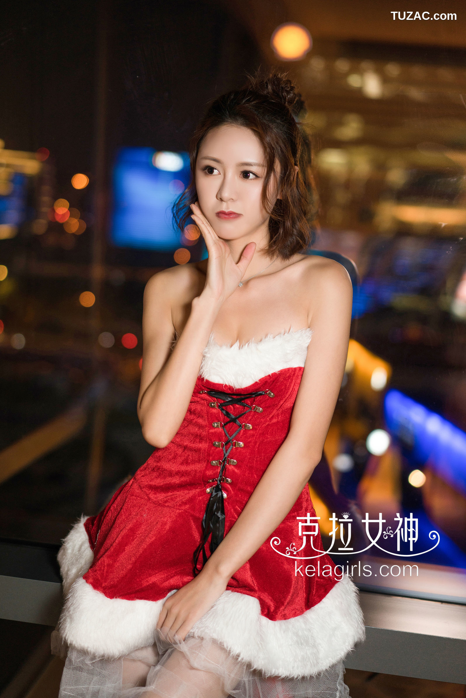 KelaGirls克拉女神-2017.12.24-昕予-《缤纷平安夜》