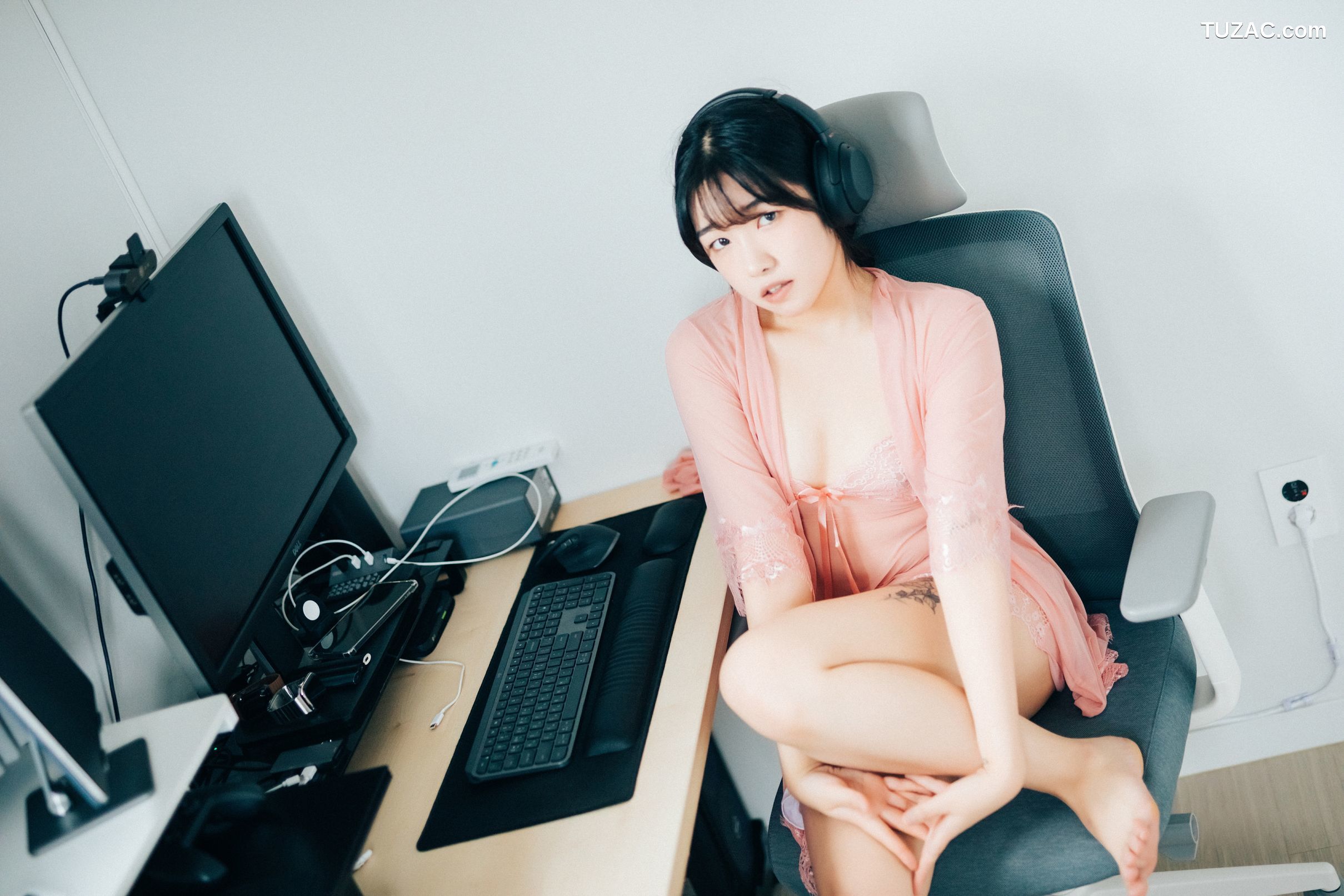 SonSon-손손-在家里的约会-无圣光-Date-at-home-Loozy