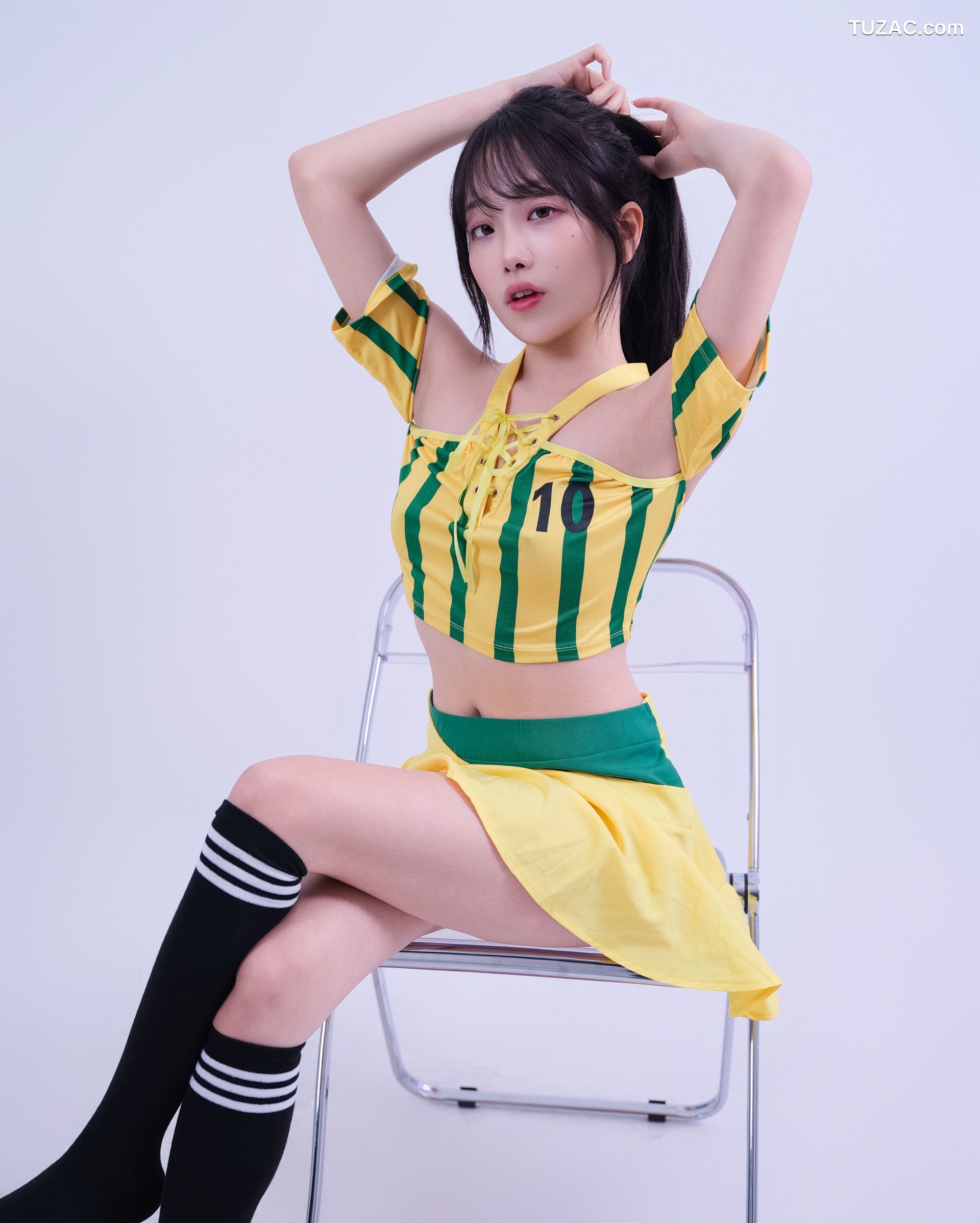 韩国美女-BAEKSULTANG-足球宝贝-Football-fan-GlamARchive