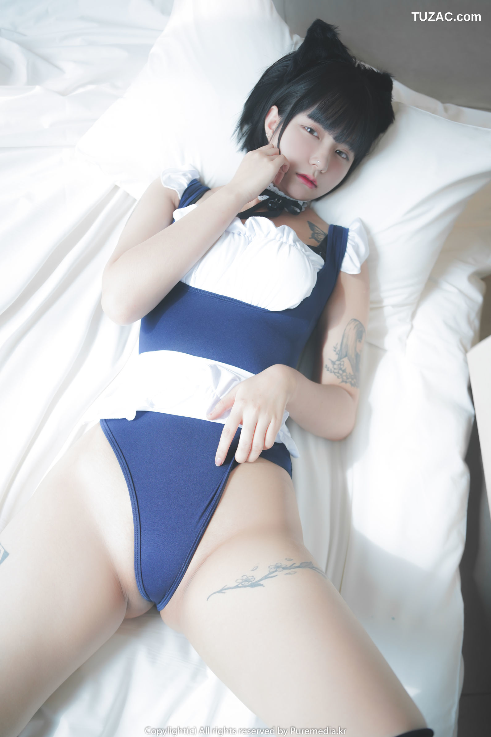 韩国美女-Hizzy-猫耳女仆-Pure-Media-Vol.37