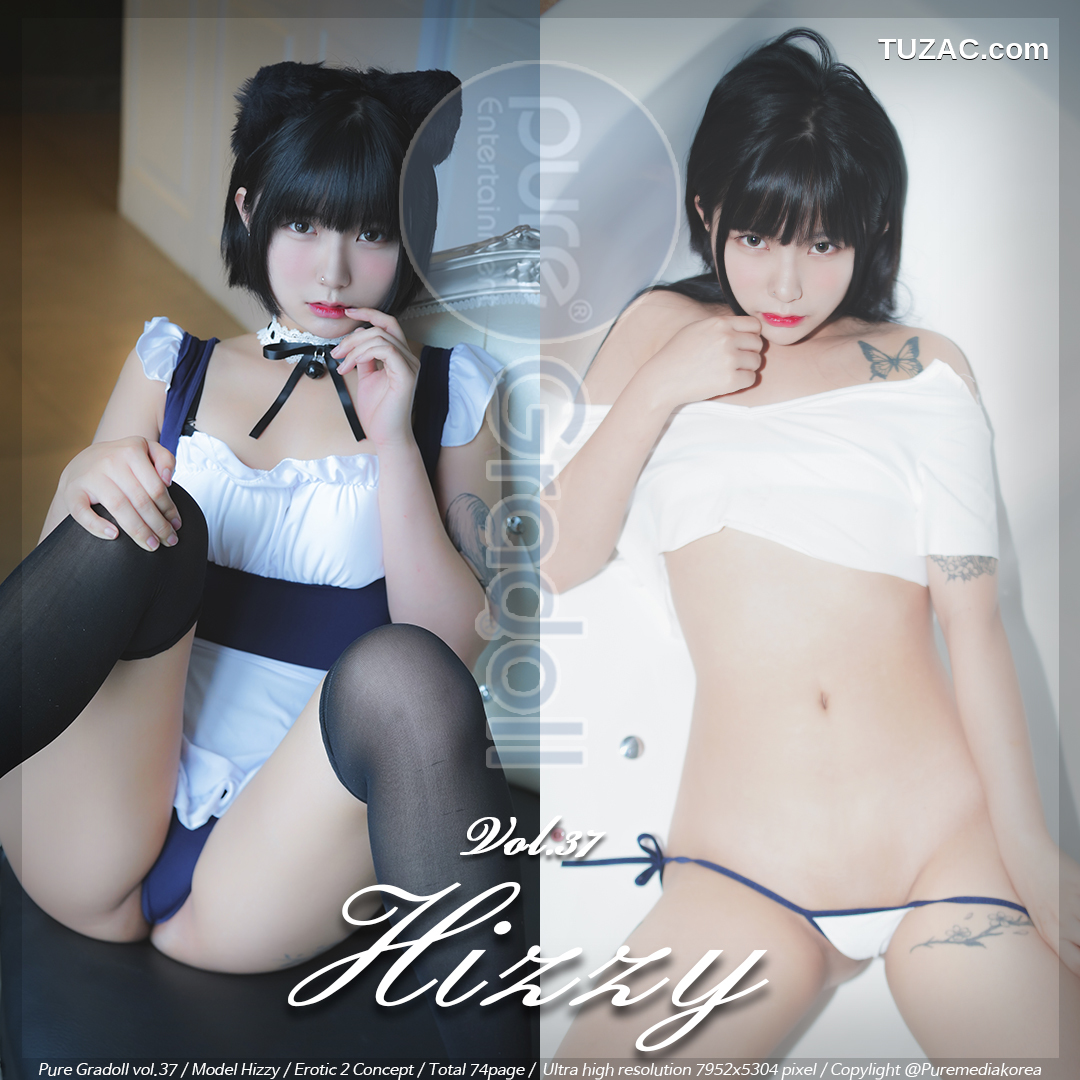韩国美女-Hizzy-猫耳女仆-Pure-Media-Vol.37