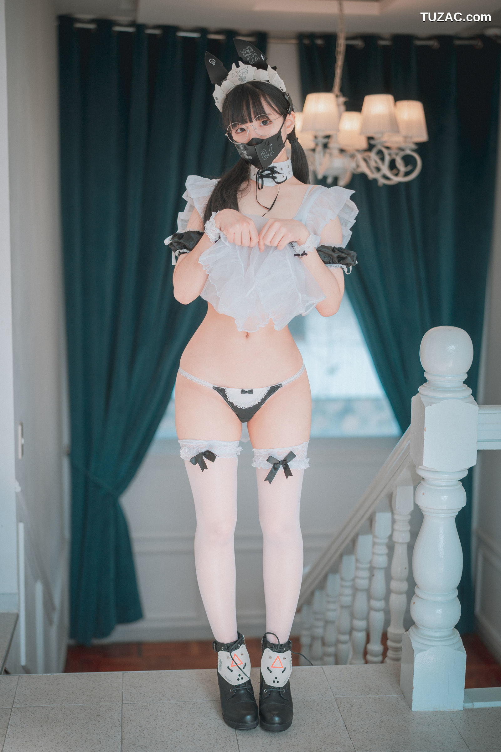韩国美女-Jenny-정제니-豪宅女仆-Maid-Mansion-DJAWA