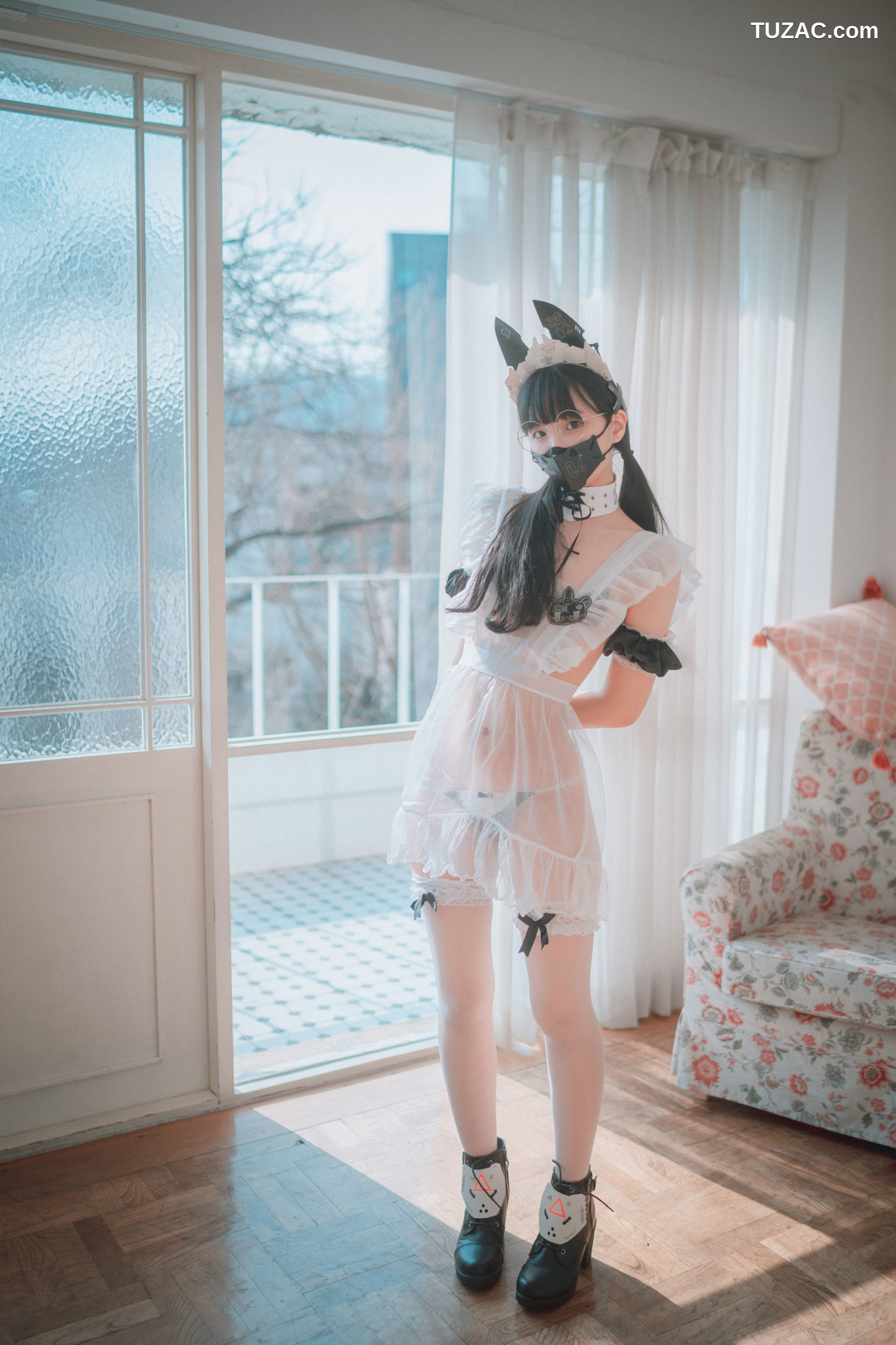韩国美女-Jenny-정제니-豪宅女仆-Maid-Mansion-DJAWA
