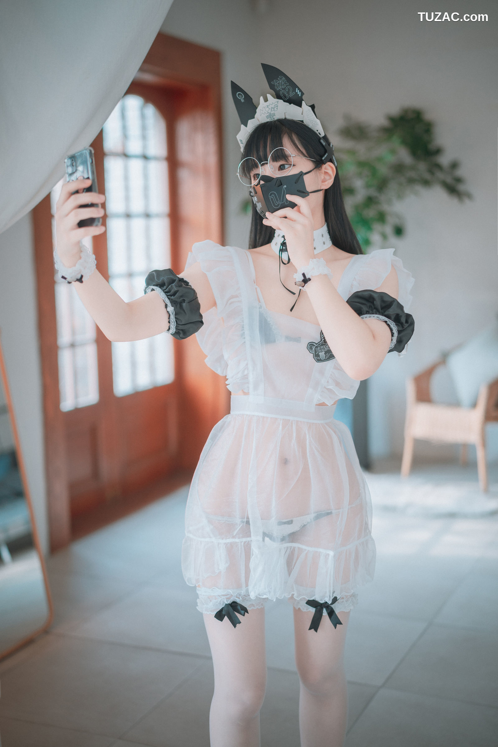 韩国美女-Jenny-정제니-豪宅女仆-Maid-Mansion-DJAWA