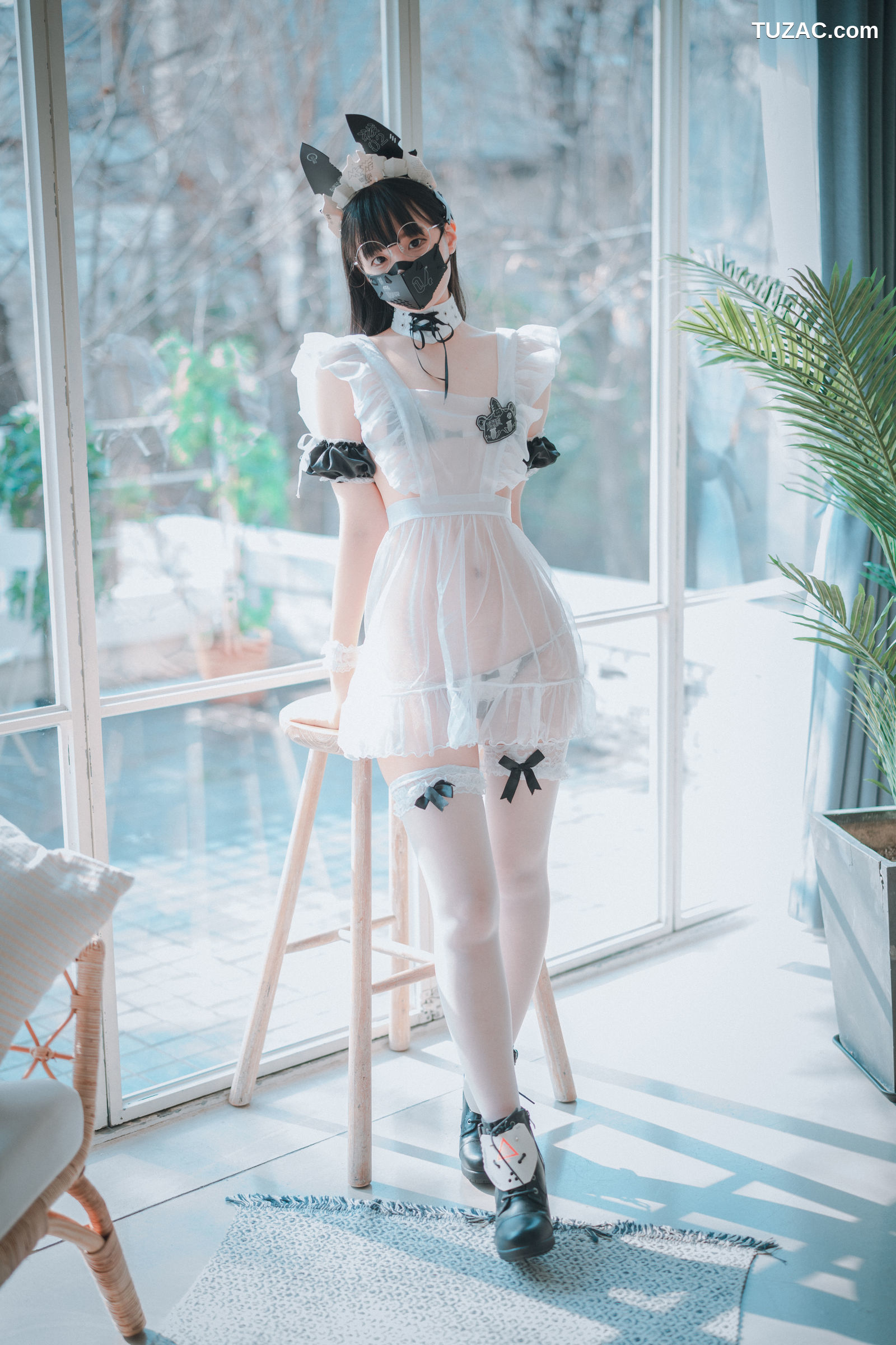 韩国美女-Jenny-정제니-豪宅女仆-Maid-Mansion-DJAWA