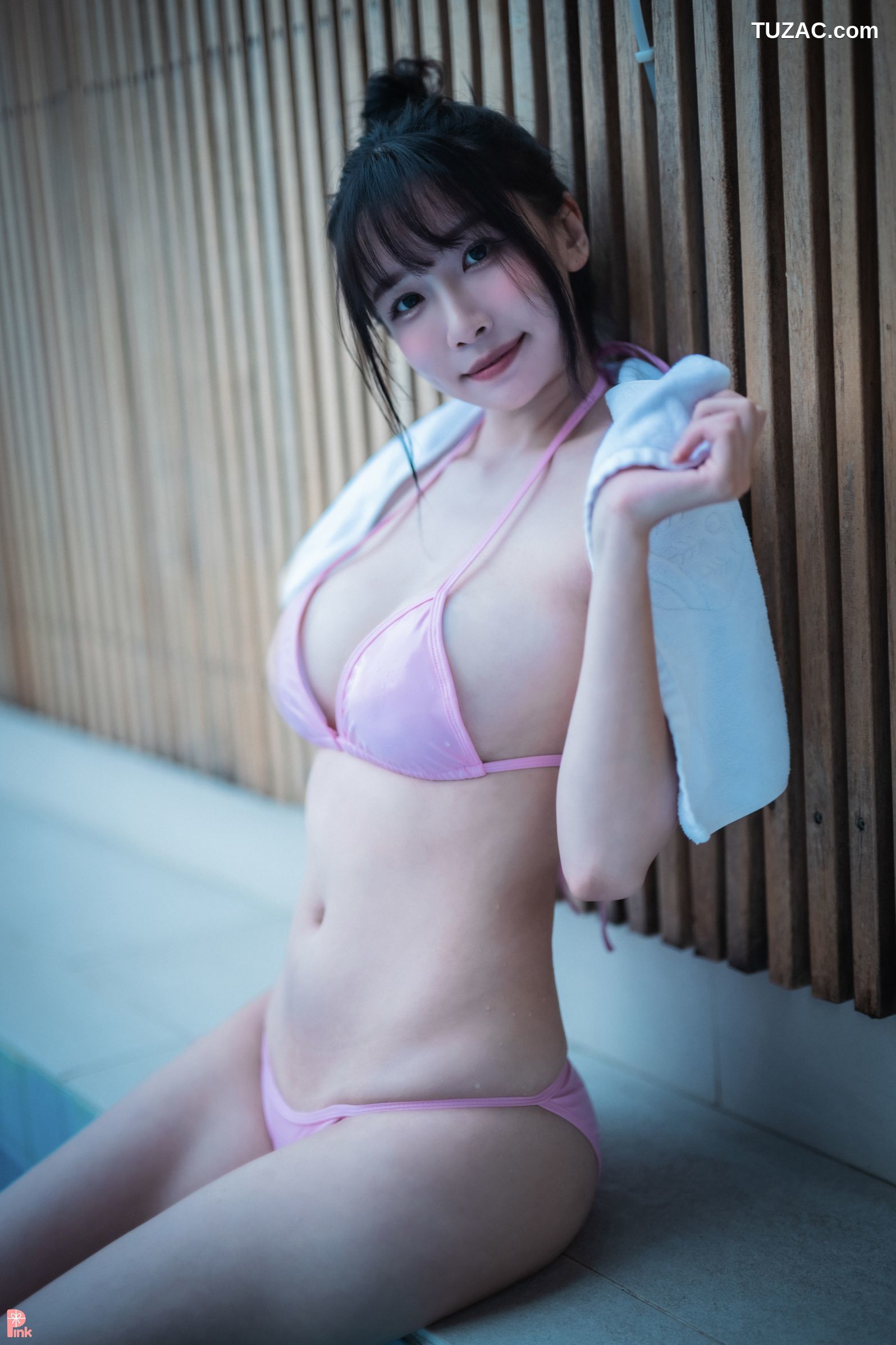 韩国美女-Lee-Ahrin-比基尼日-卷2-Bikini-Day-part-02-PINK-RIBBON