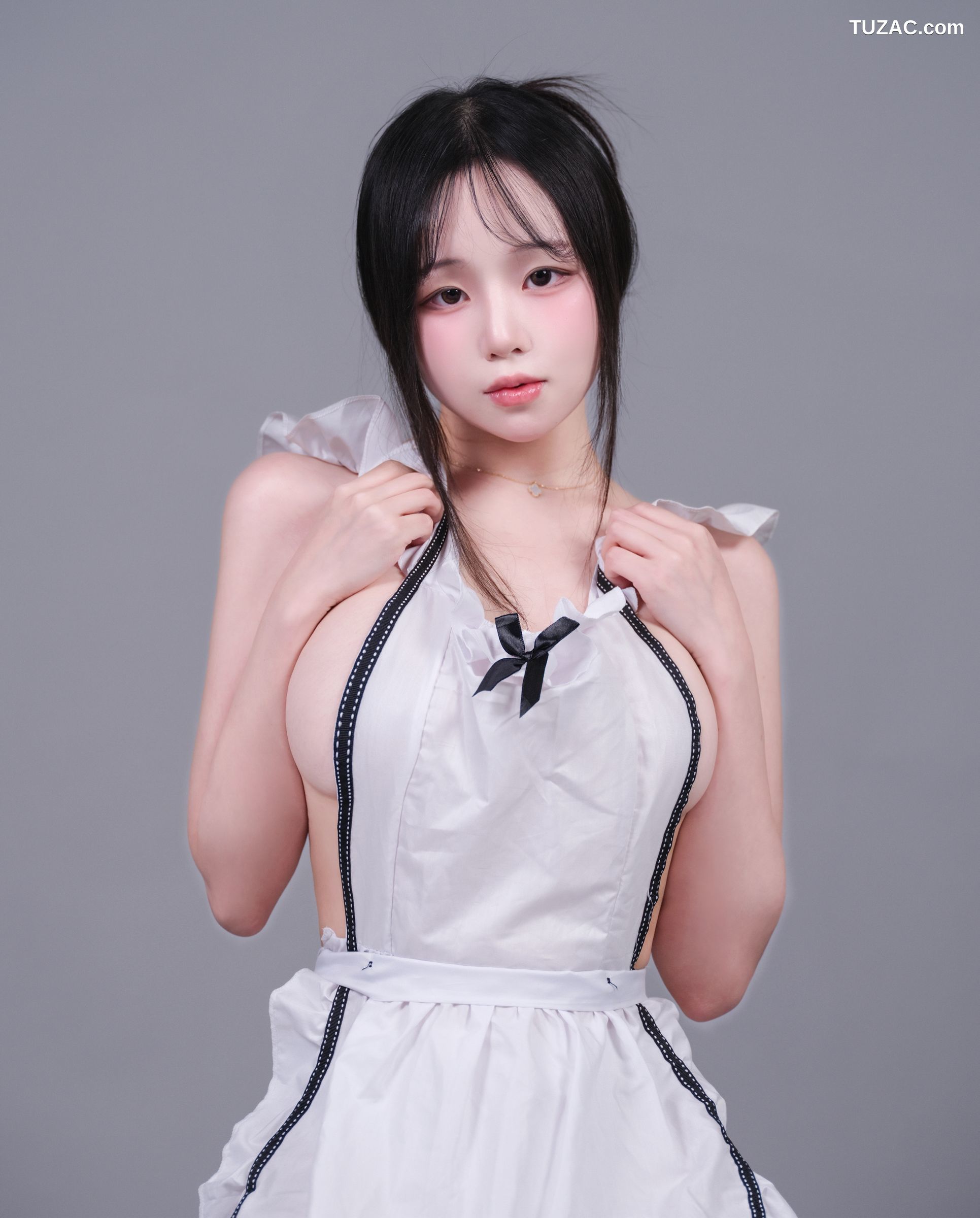 韩国美女-Woo-U-女仆-MAID-UNIFORM-GlamARchive