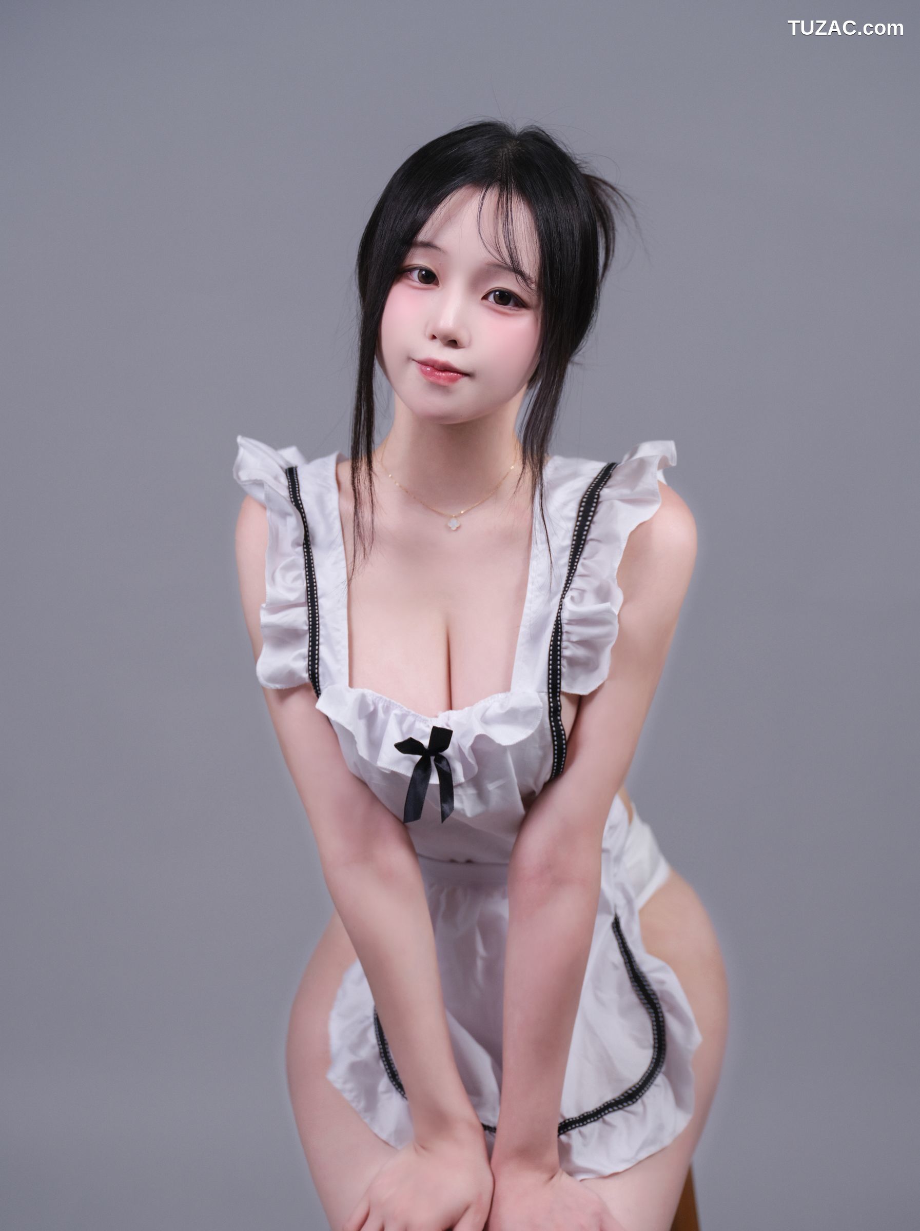 韩国美女-Woo-U-女仆-MAID-UNIFORM-GlamARchive