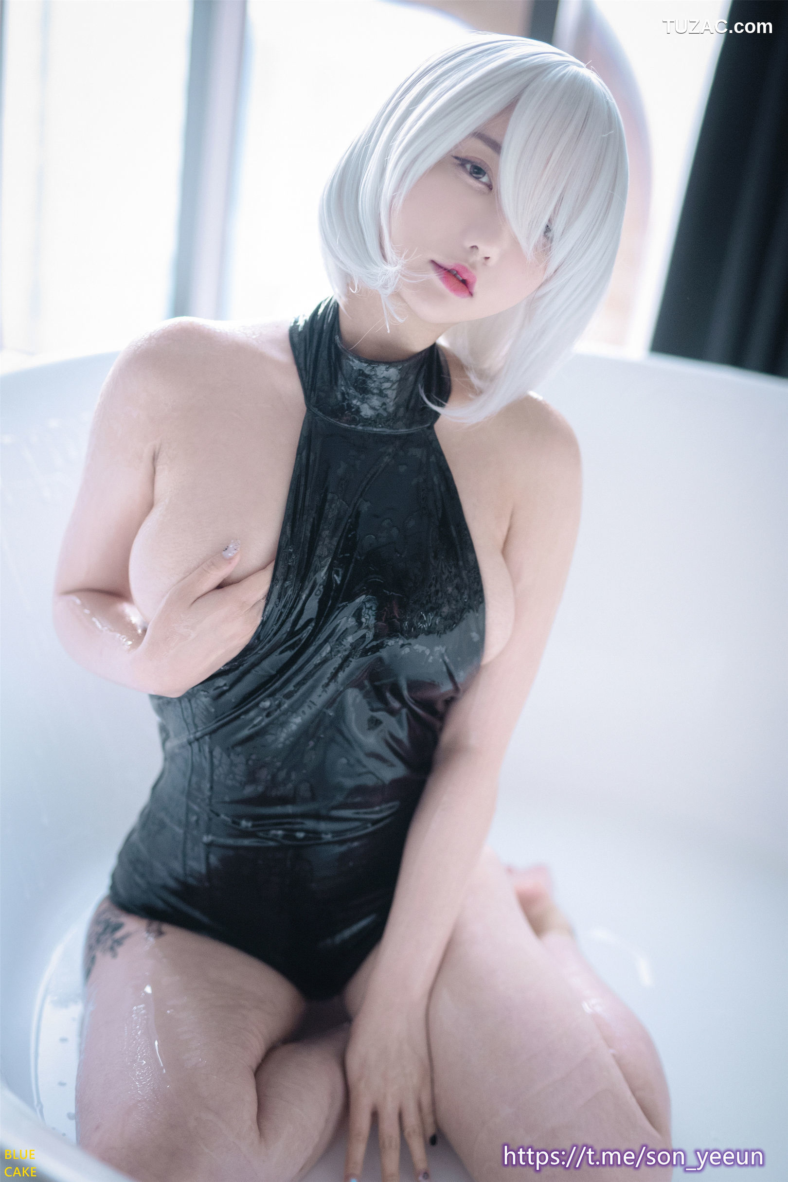 韩国美女-孙乐乐-Son-YeEun-尼尔机械纪元-NieR-YoRHa-No.2-2B