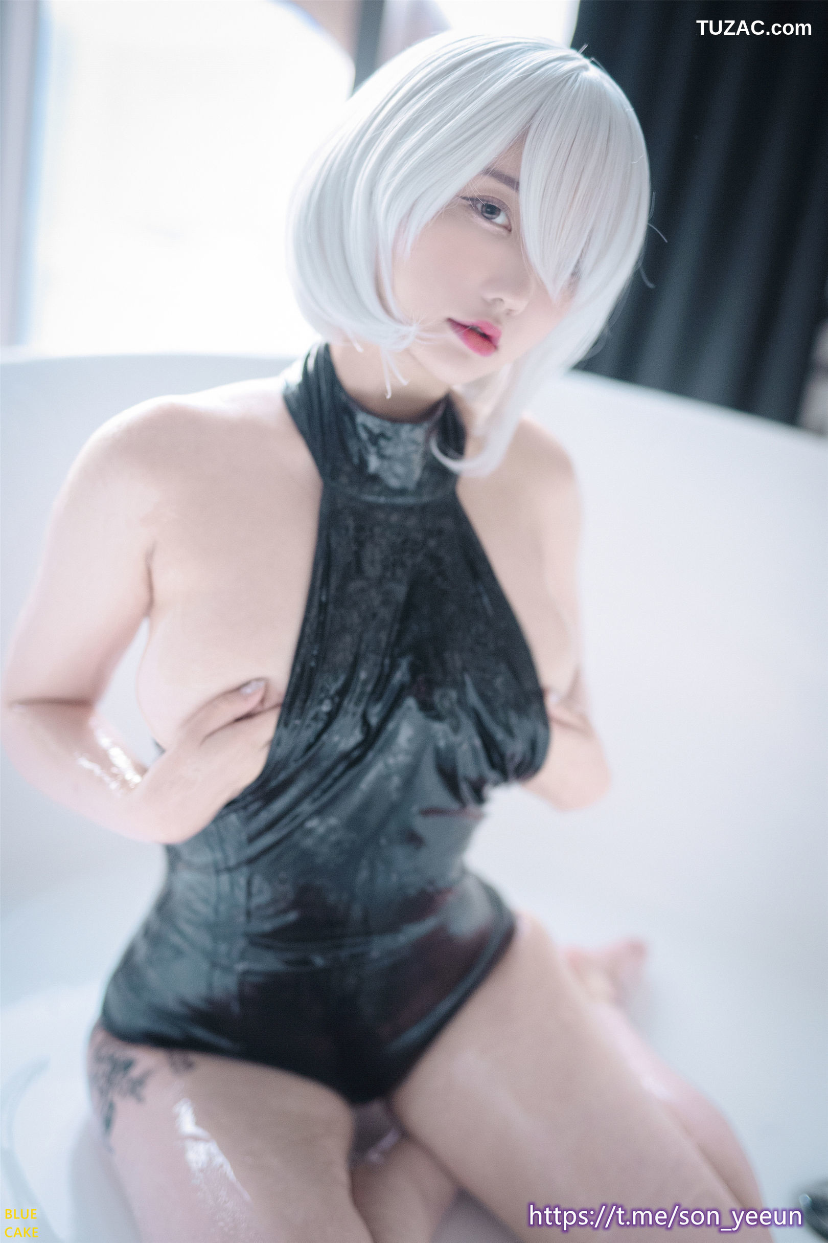 韩国美女-孙乐乐-Son-YeEun-尼尔机械纪元-NieR-YoRHa-No.2-2B