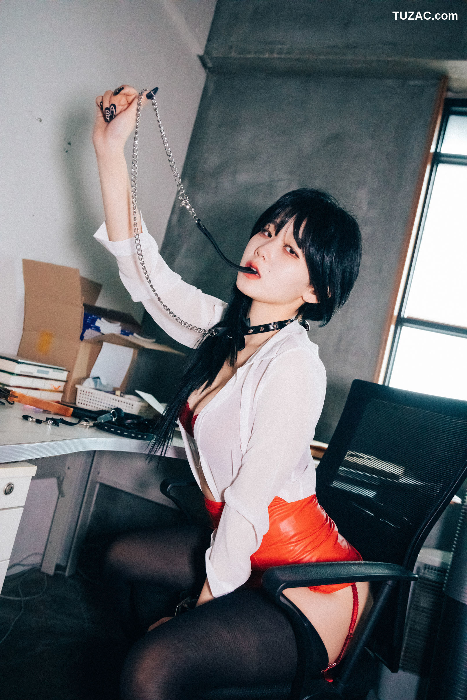 韩国美女-琪雅-Zia-办公室性奴-Office-slave-Loozy-镣铐卷